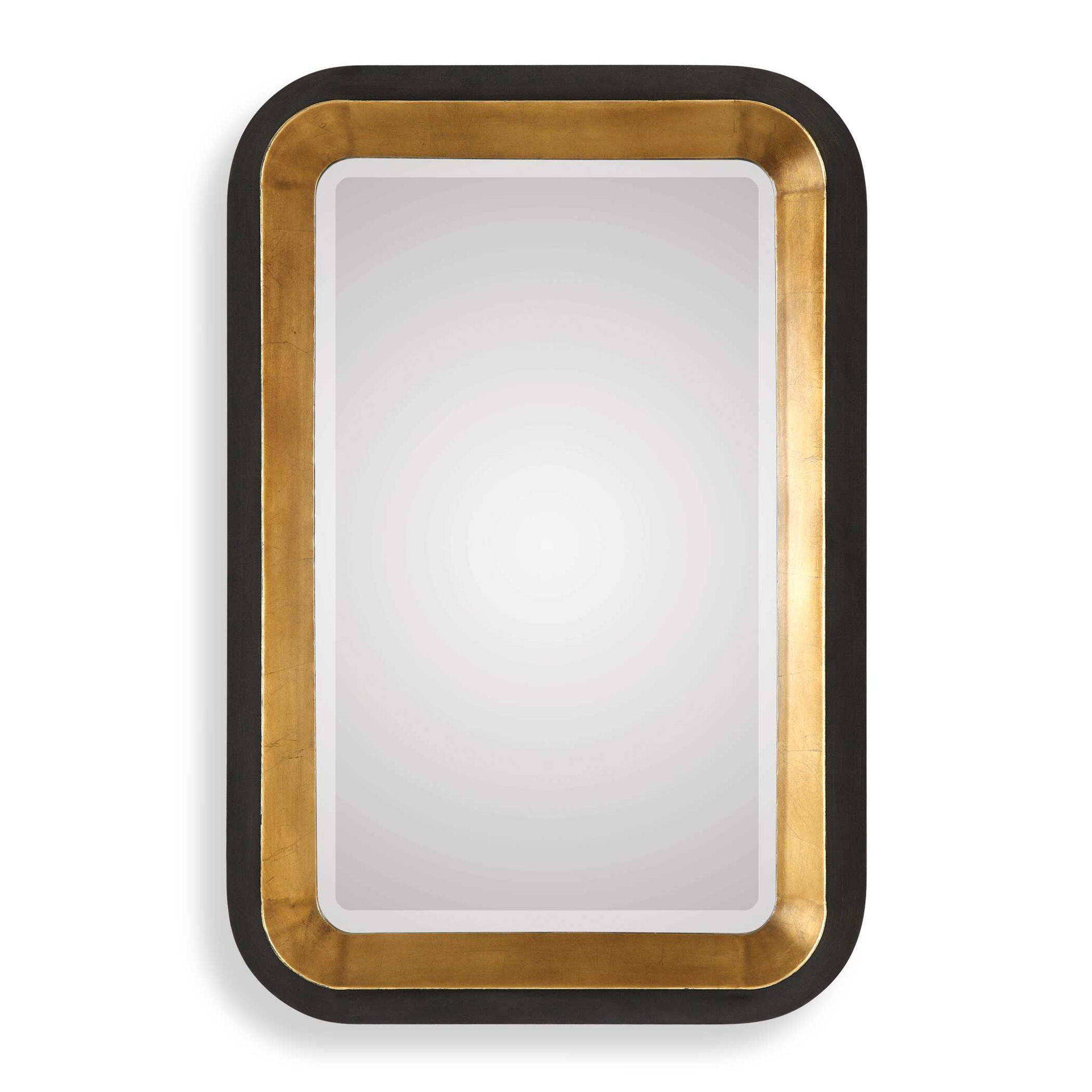 Niva – Metallic Wall Mirror – Gold