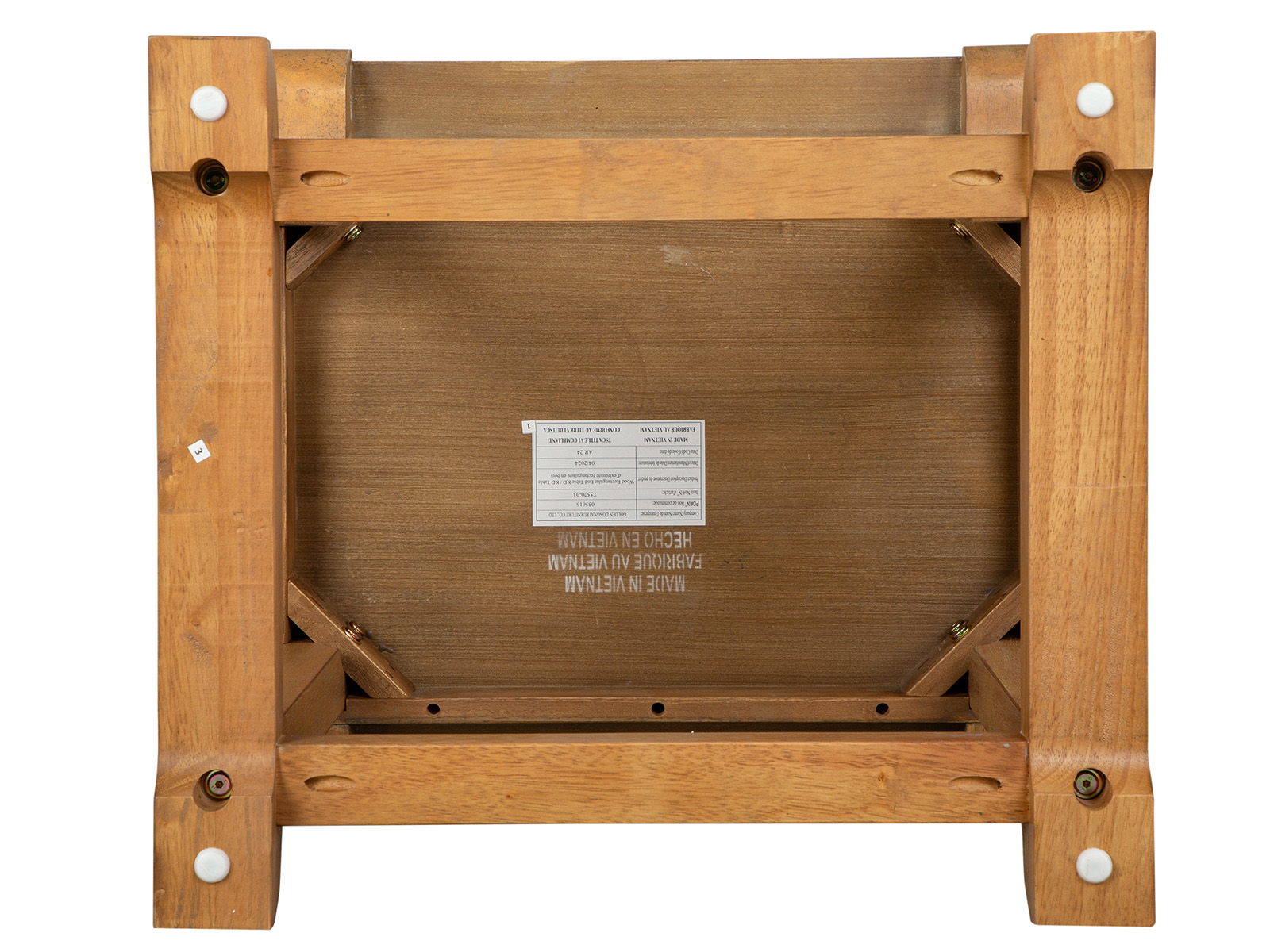 Lindon - Rectangular End Table - Belgian Wheat - Image 3