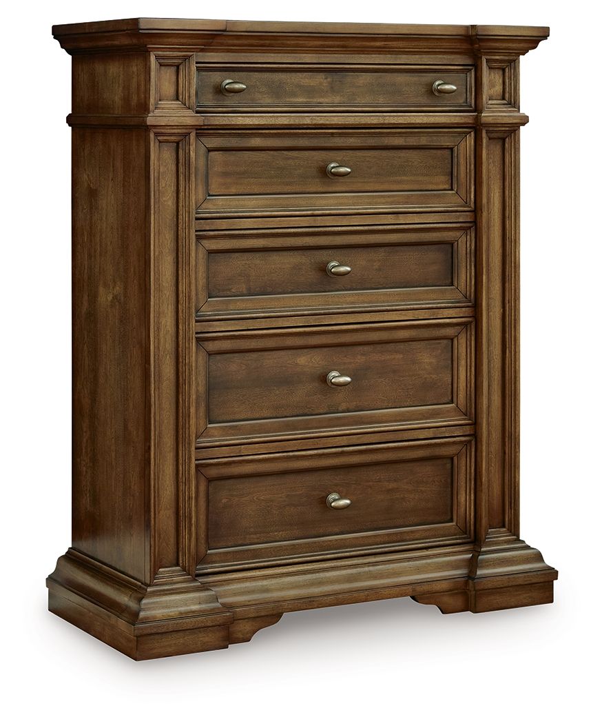 Frantanna - Five Drawer Chest - Brown - Image 1