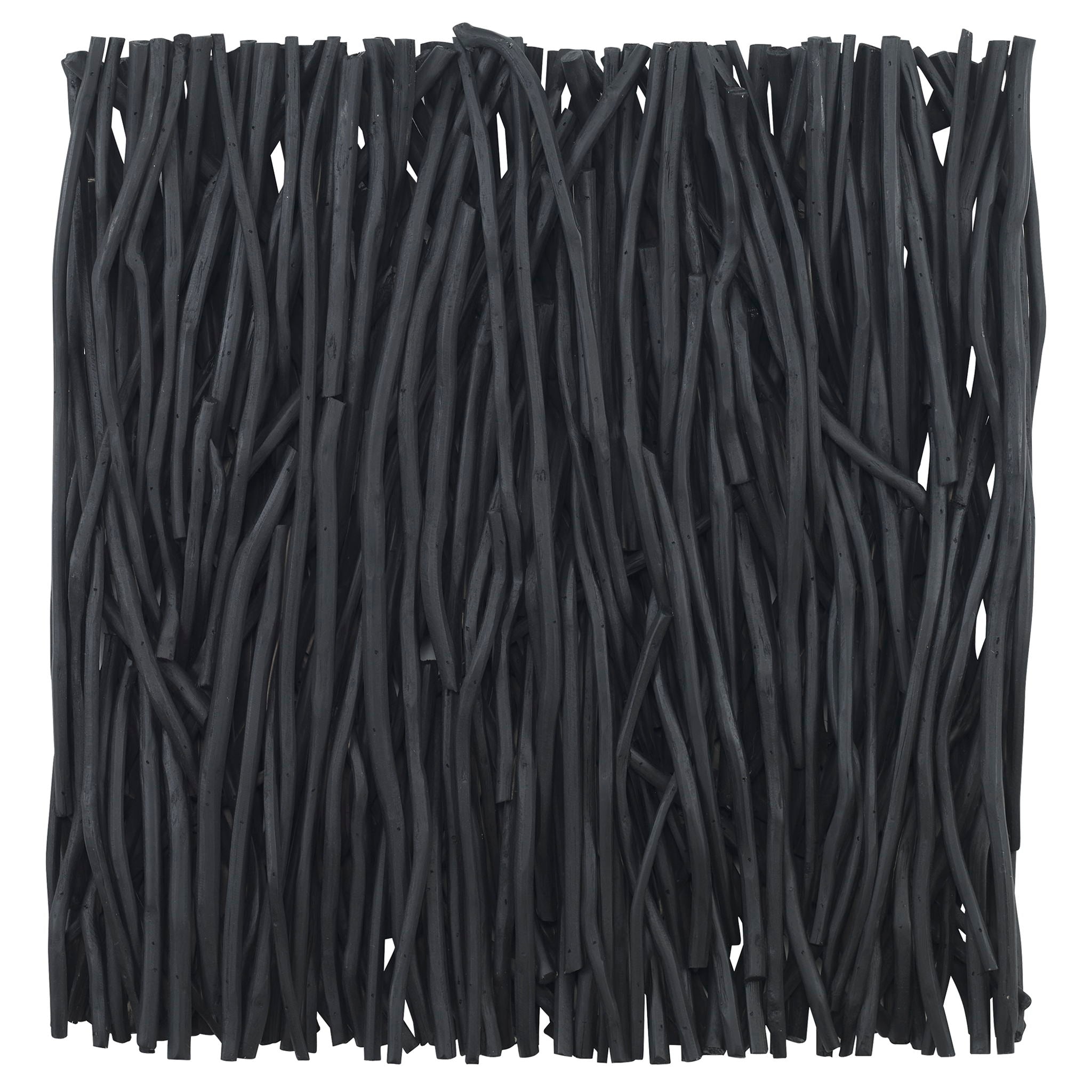 Gathered Teak - Square Wood Wall Decor - Image 2