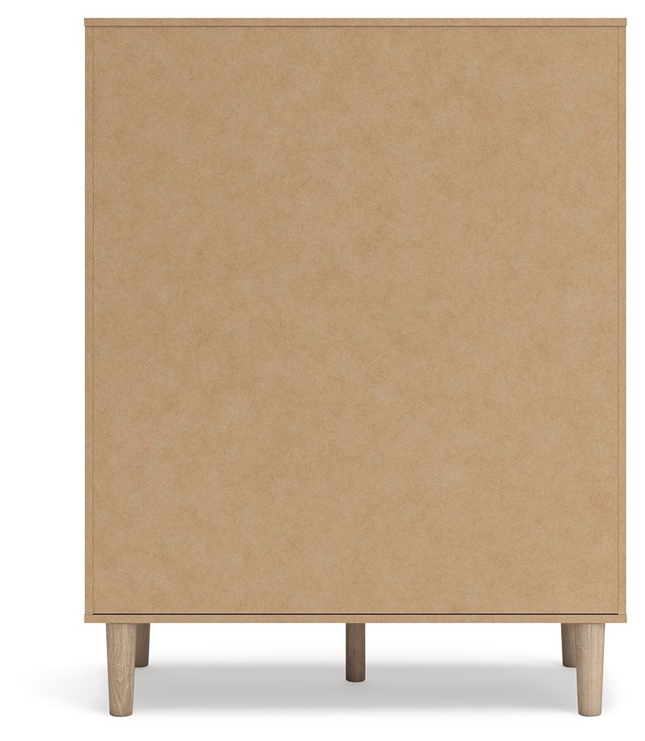 Cielden - Five Drawer Wide Chest - Two-Tone - Image 3