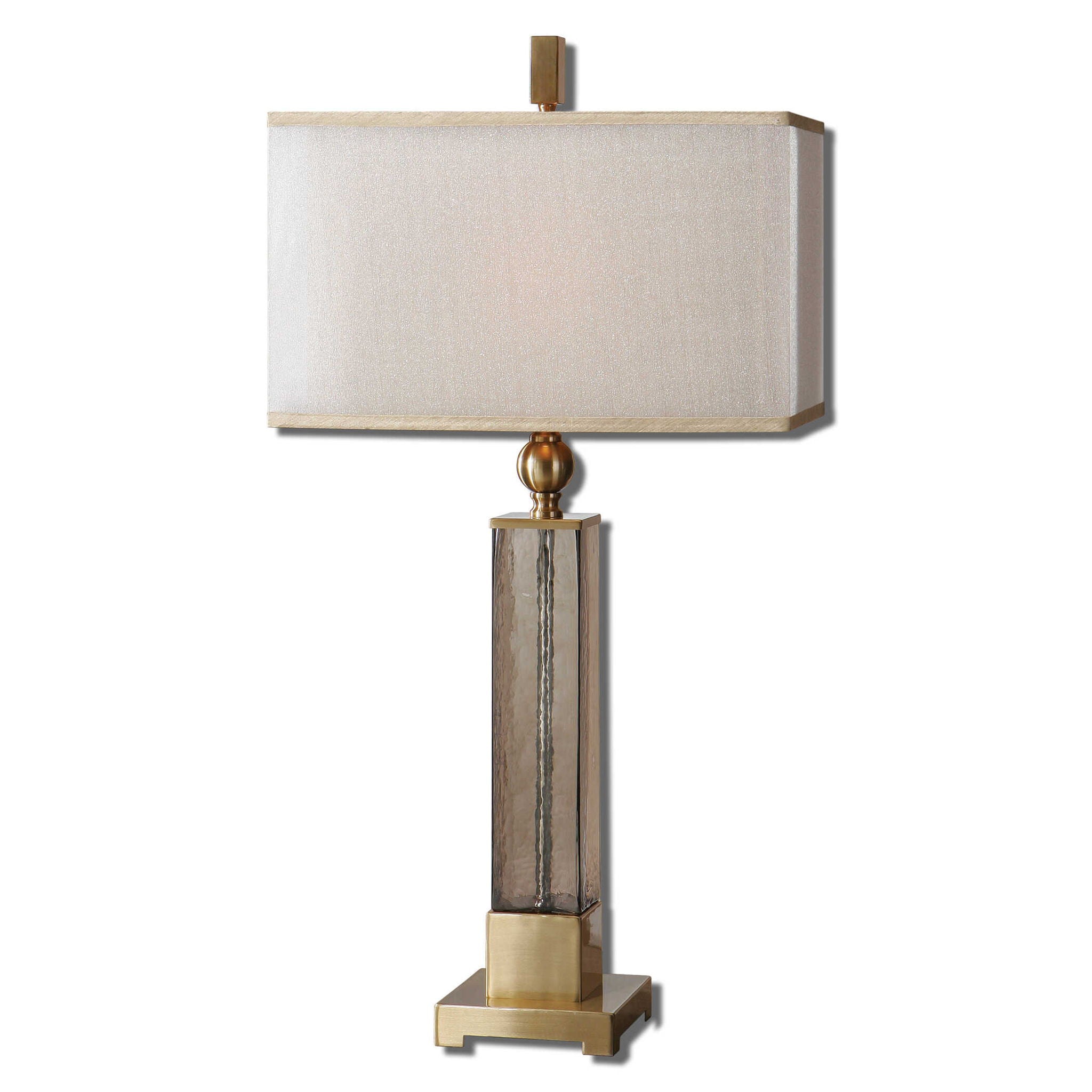 Caecilia – Glass Table Lamp – Amber