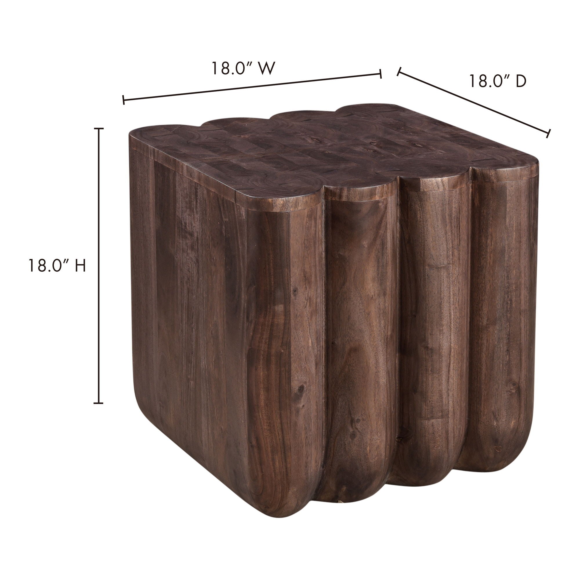 Punyo Punyo - Accent Table - Dark Brown - Image 2