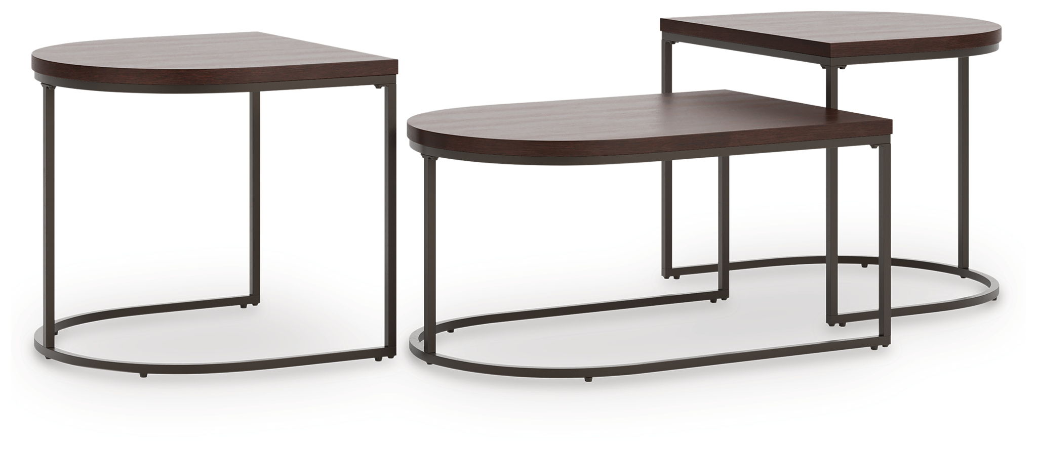 Vanmore – Occasional Table Set (Set of 3) – Dark Brown