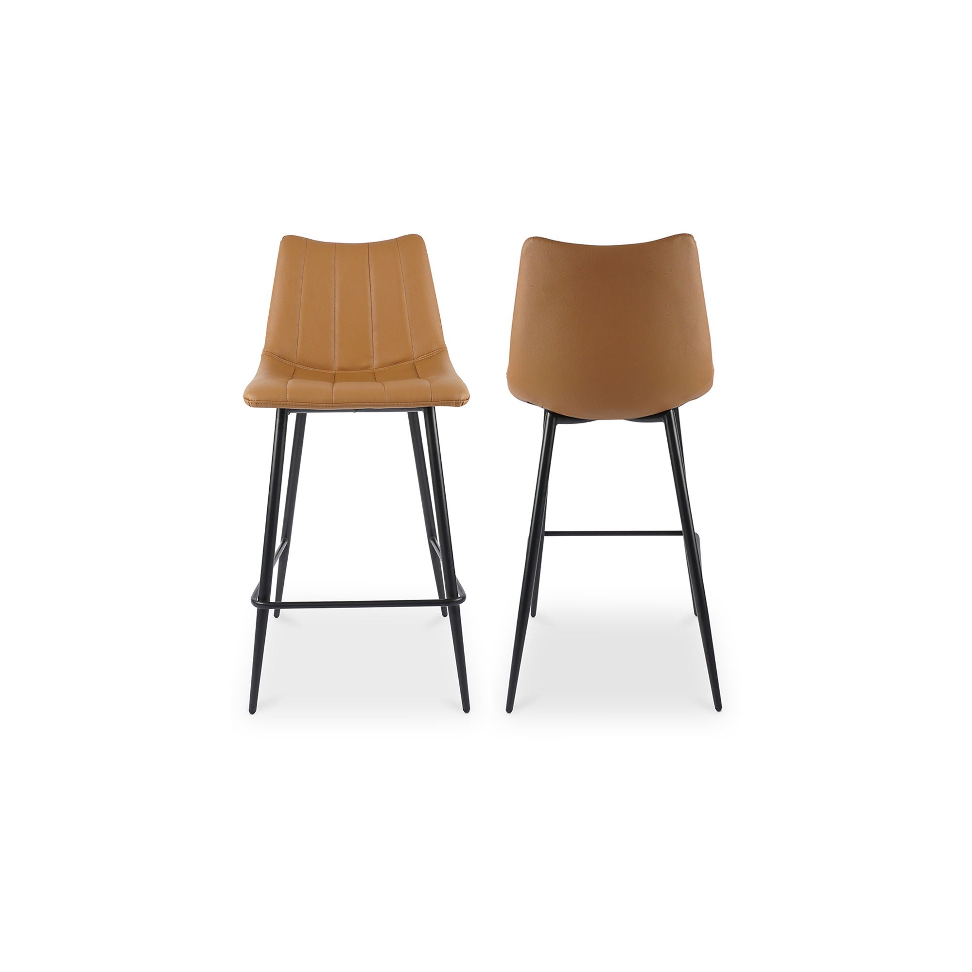 Alibi - Counter Stool (Set of 2) - Tan - Image 2