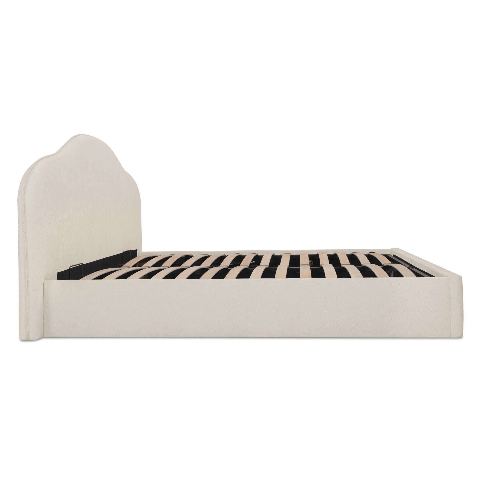 Maggie - Queen Storage Bed - Cream - Image 3