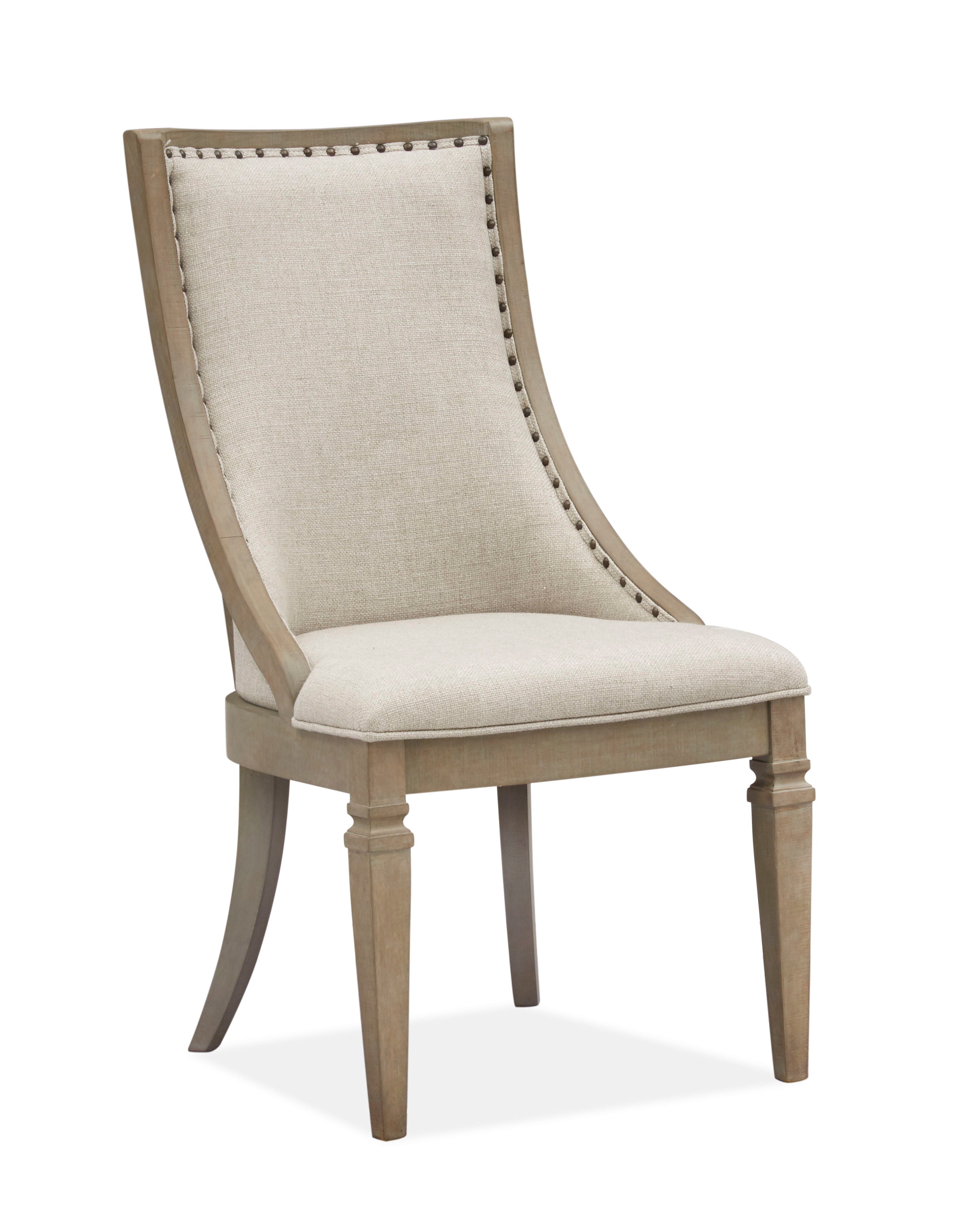 Lancaster - Dining Arm Chair With Upholstered Seat & Back (Set of 2) - Dovetail Gray - Image 2