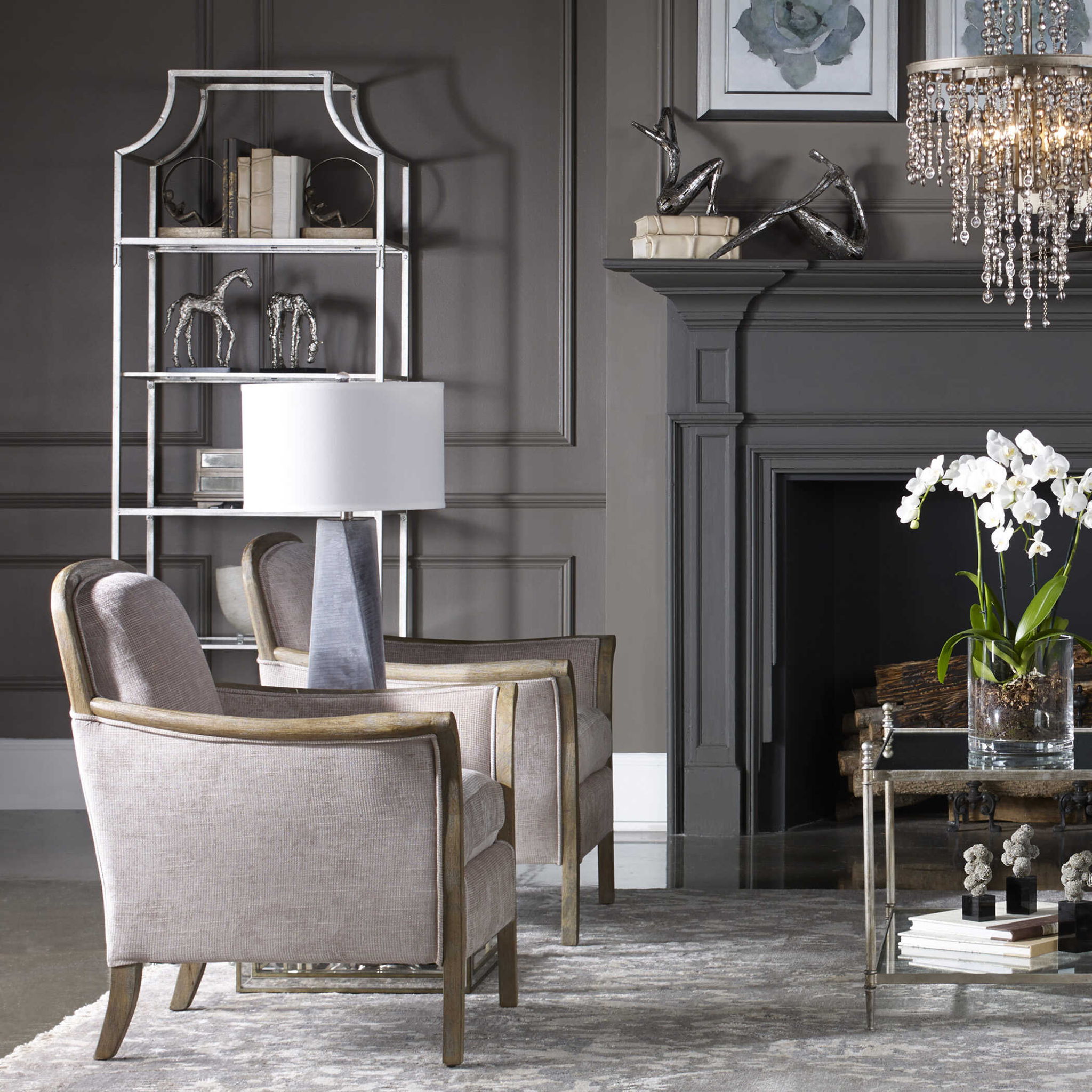 Aurelie - Etagere - Silver - Image 2
