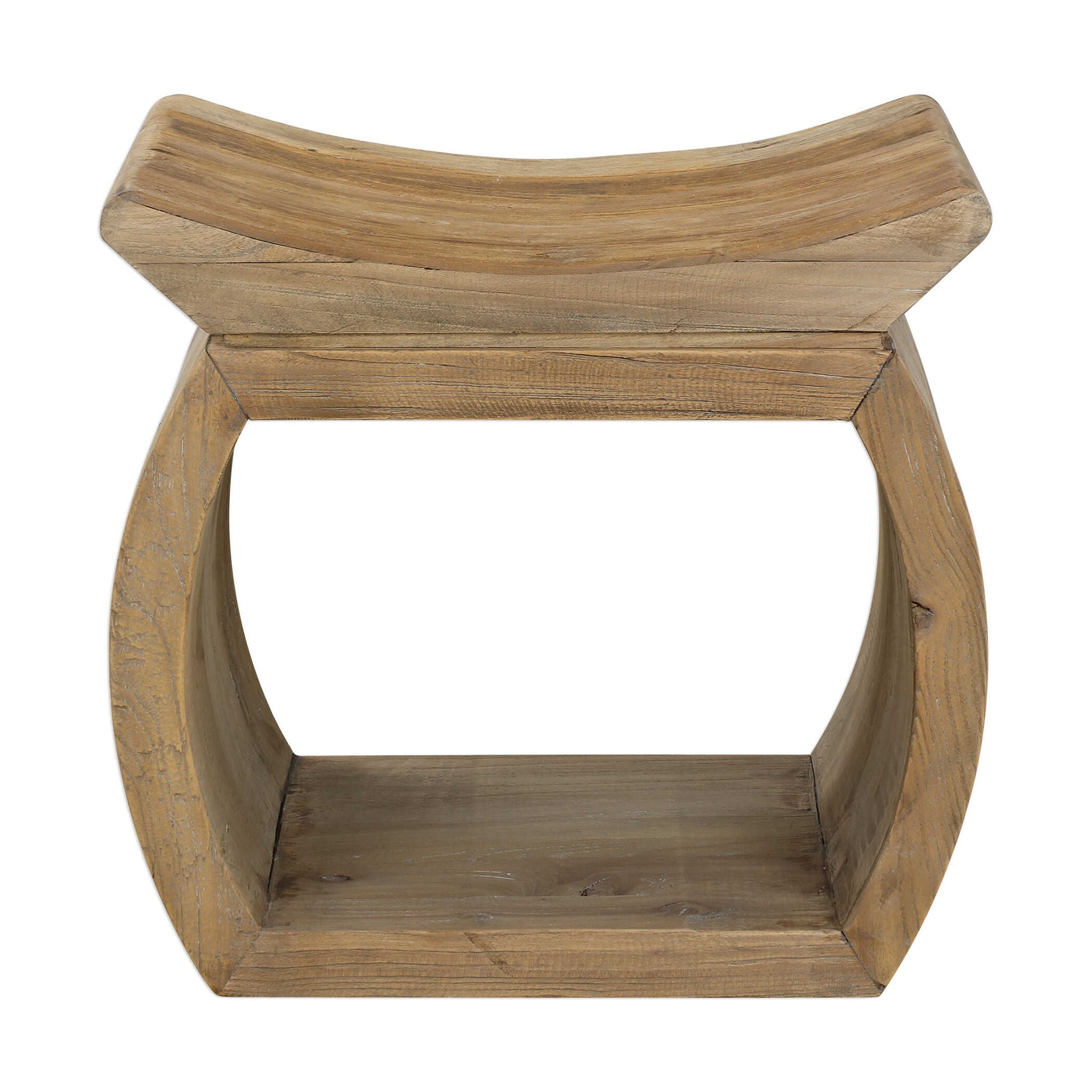 Connor – Elm Accent Stool – Light Brown