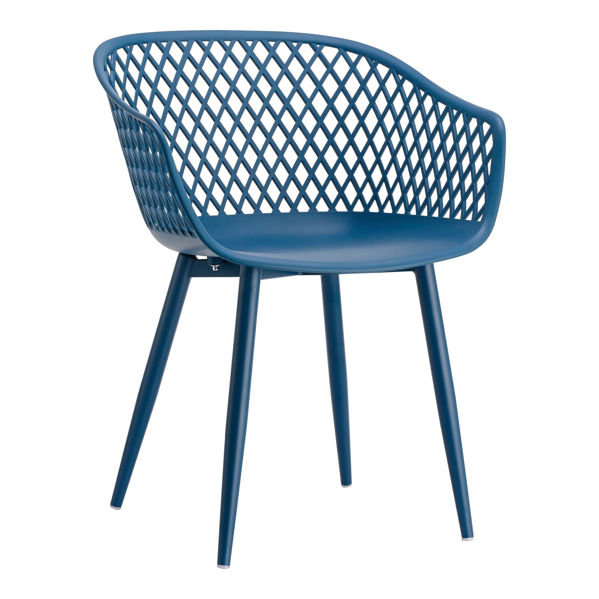 Piazza - Outdoor Chair (Set of 2) - Blue - Image 2