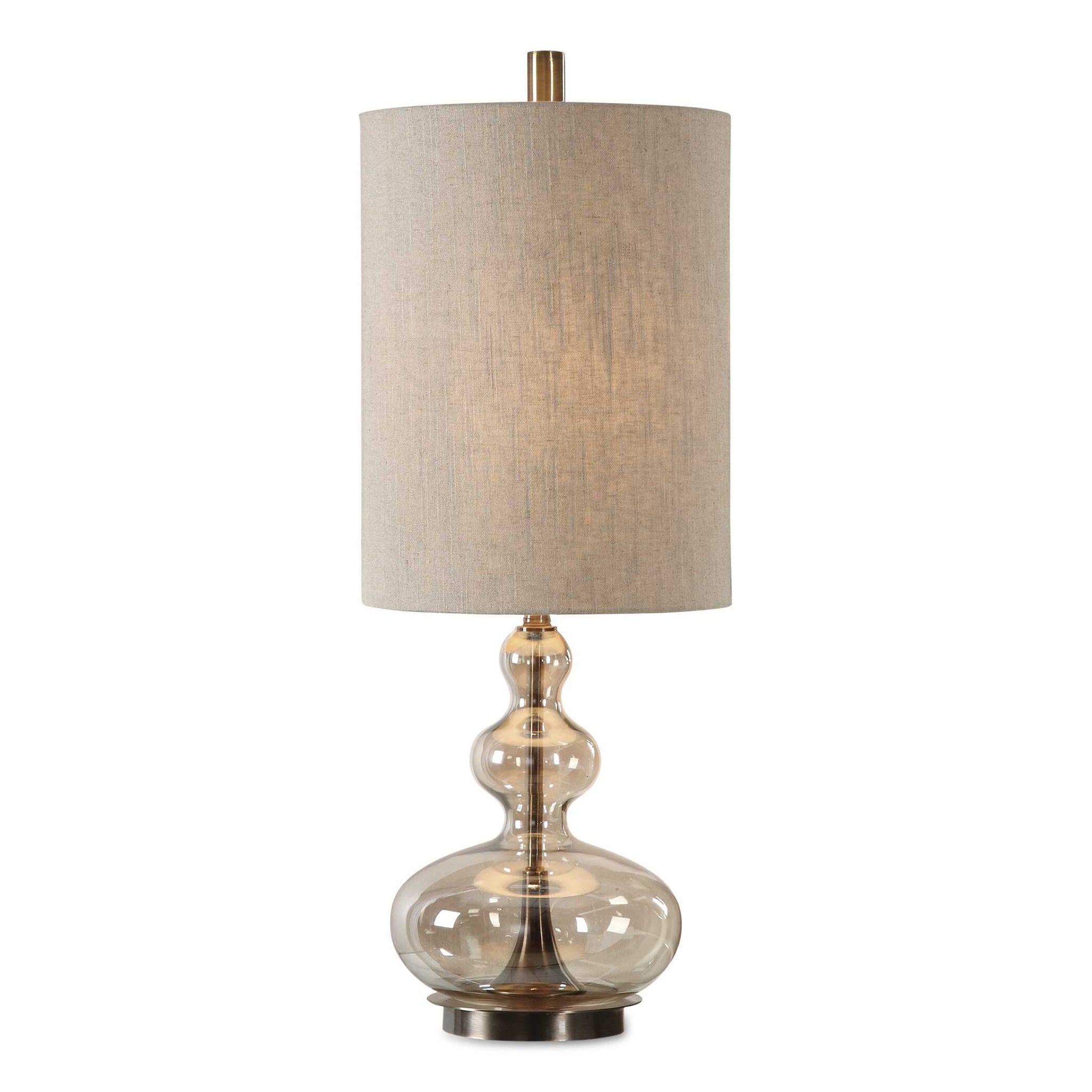 Formoso - Glass Table Lamp - Amber - Image 1