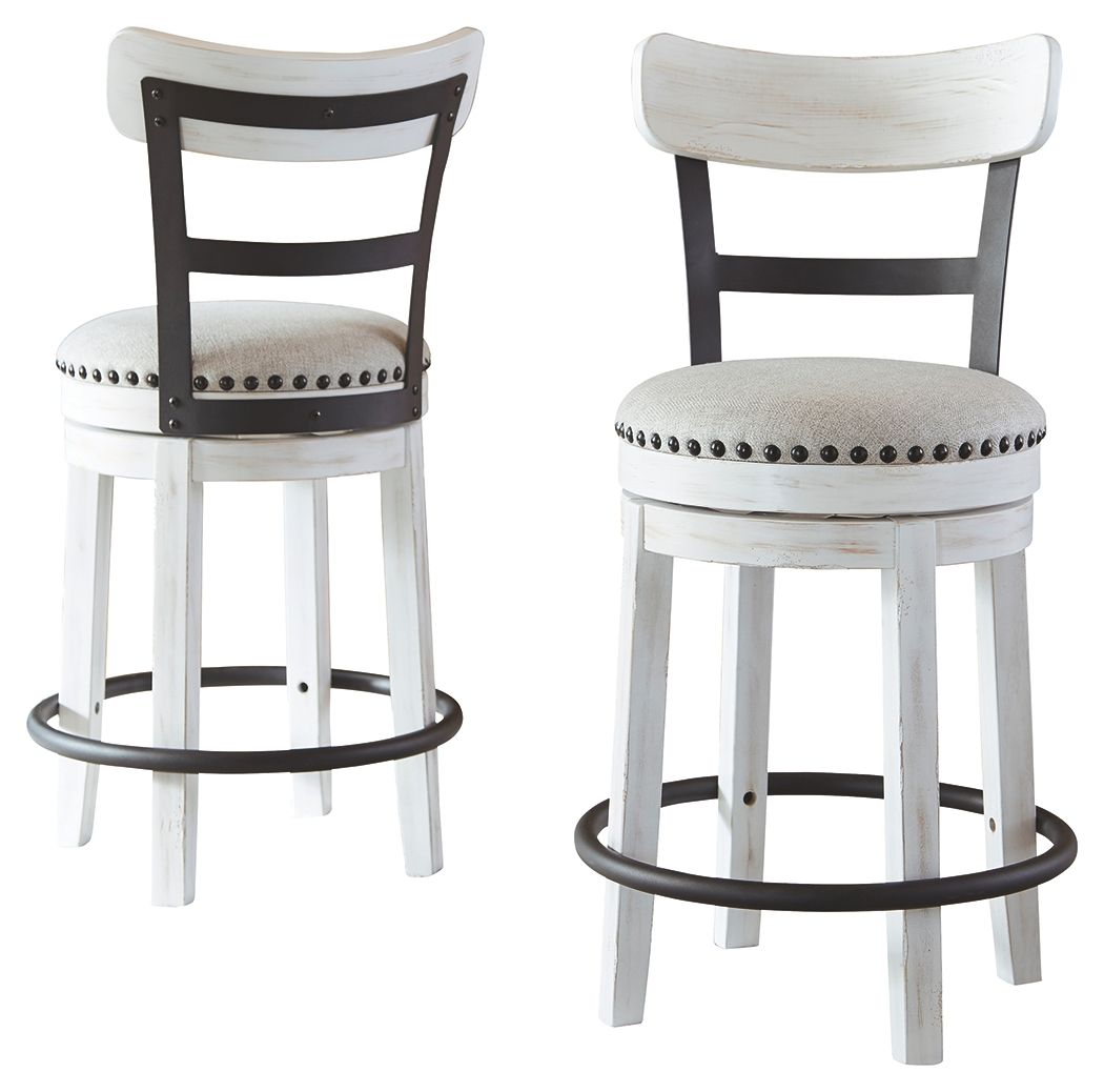 Valebeck - Full Back Swivel Stool - Image 2