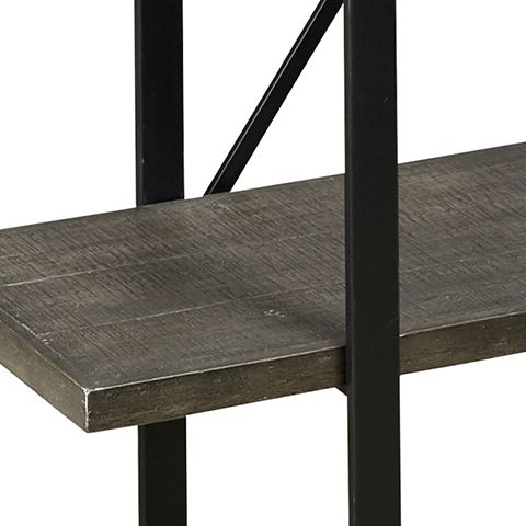 Gilesgrove - Bookcase - Black / Gray - Image 2