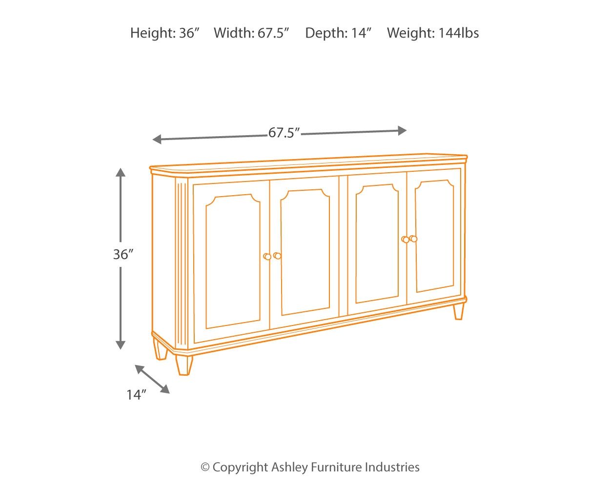 Mirimyn - Accent Cabinet - Antique White - Image 3