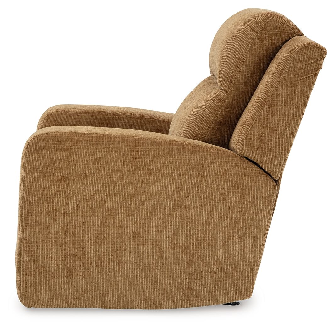 Kanlow - Rocker Recliner - Fabric - Honey - Image 3