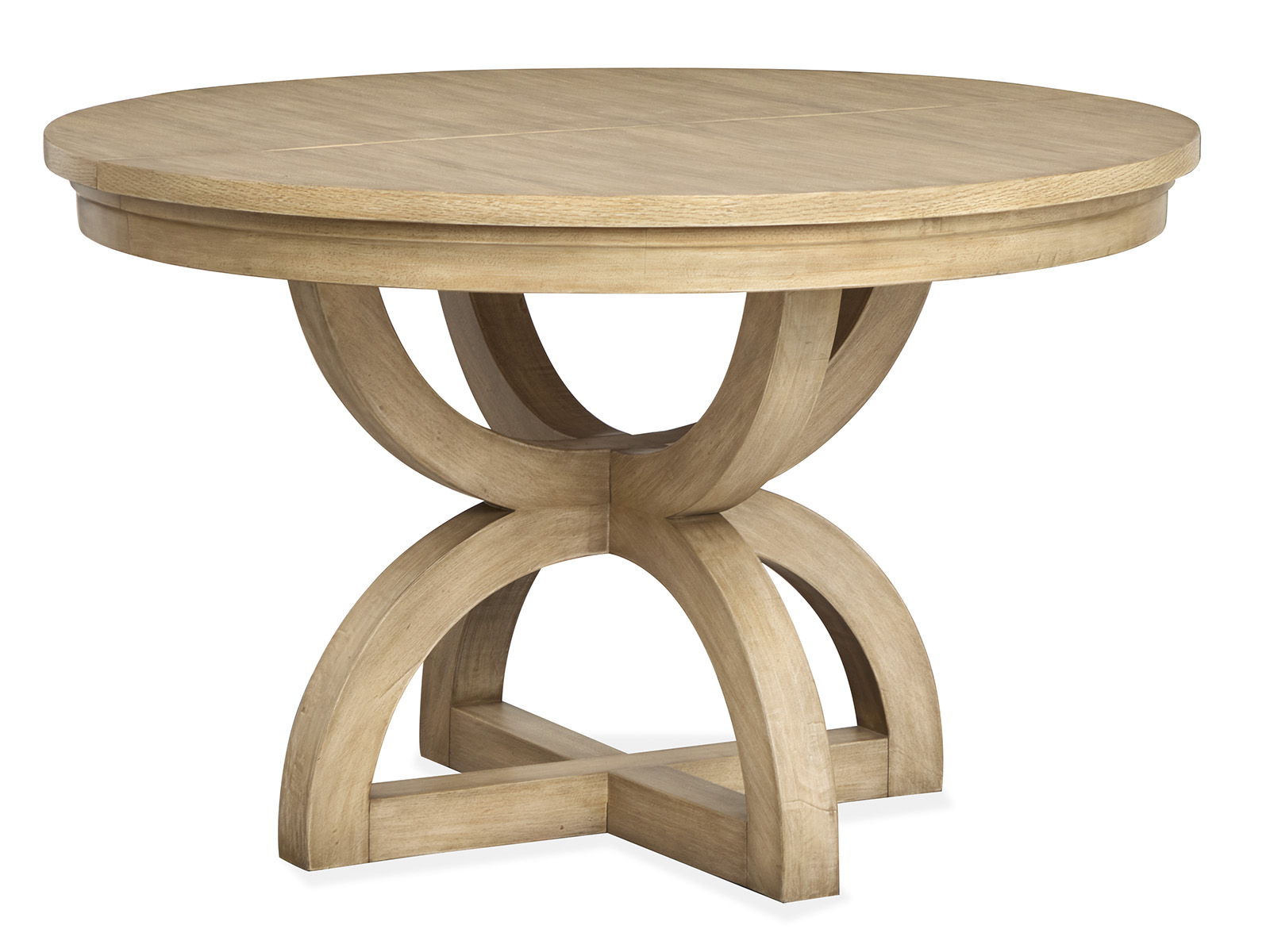 Coventry – Extendable 48″ Round Dining Table – Honey Maple