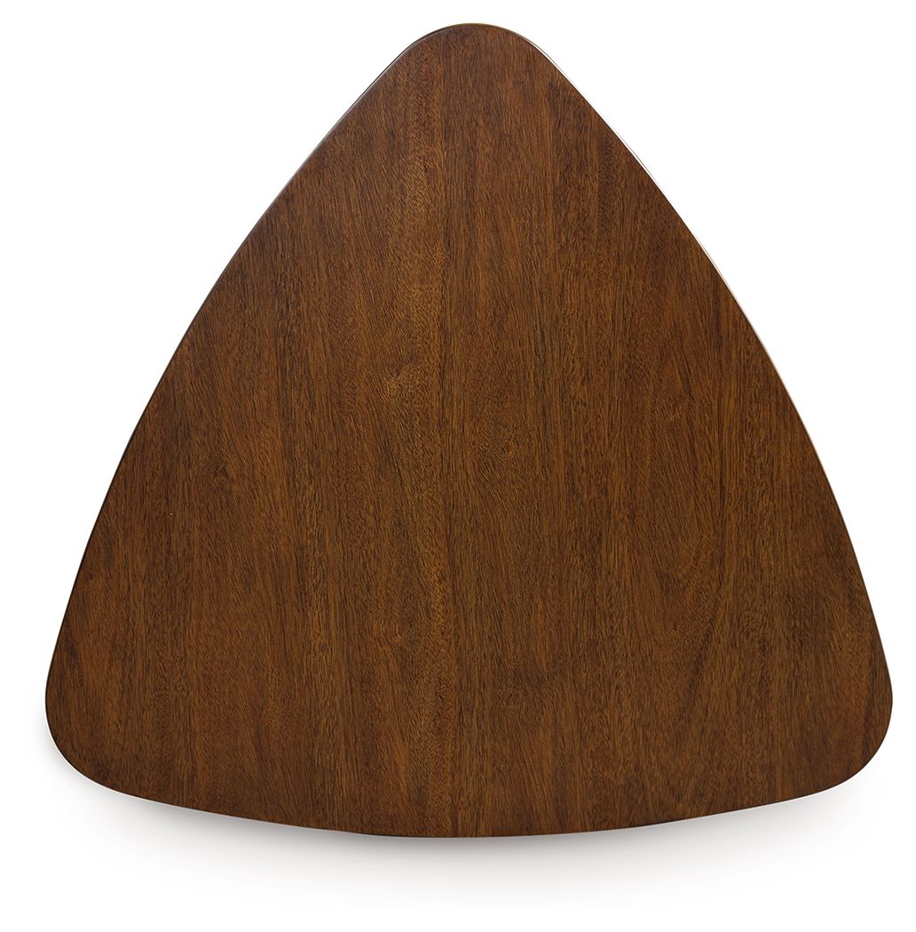 Tameride - Triangle Dining Room Table - Brown - Image 3