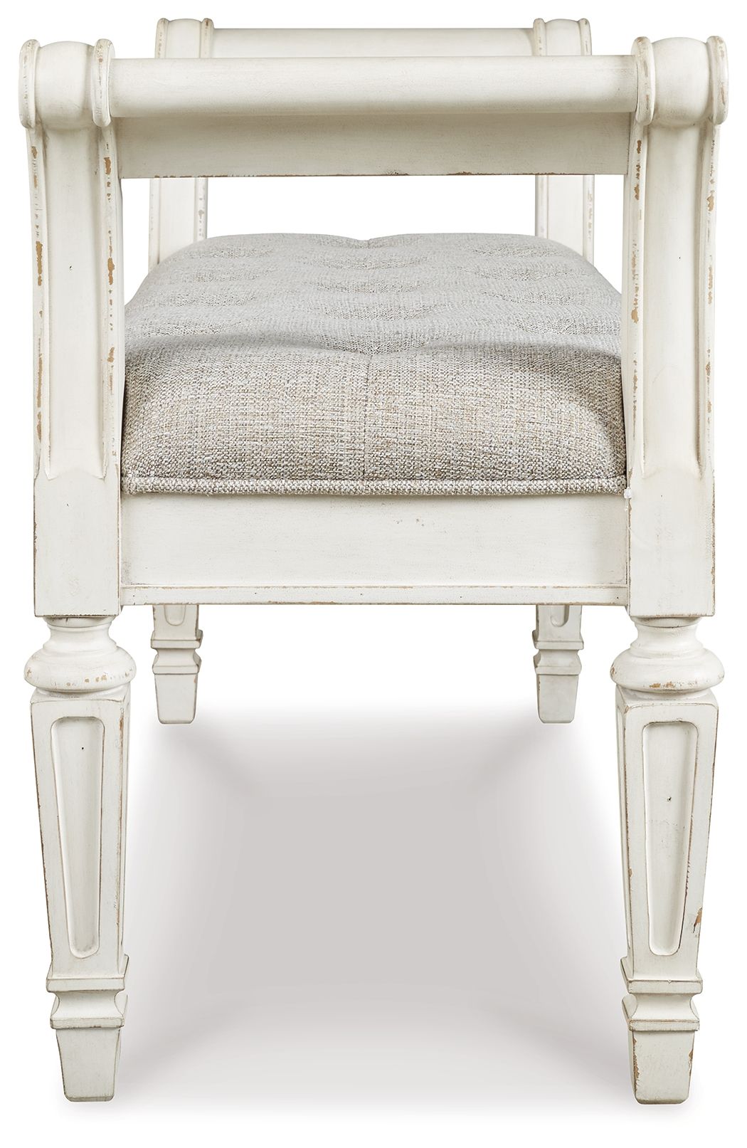 Realyn - Accent Bench - Antique White - Image 2