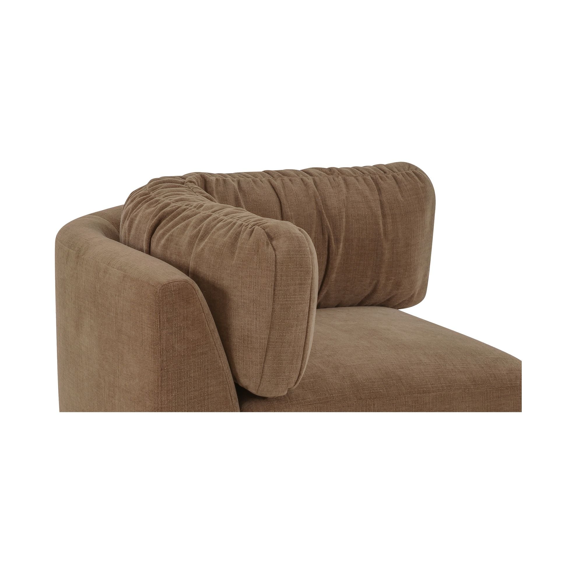 Matina - Corner Chair - Taupe - Image 2