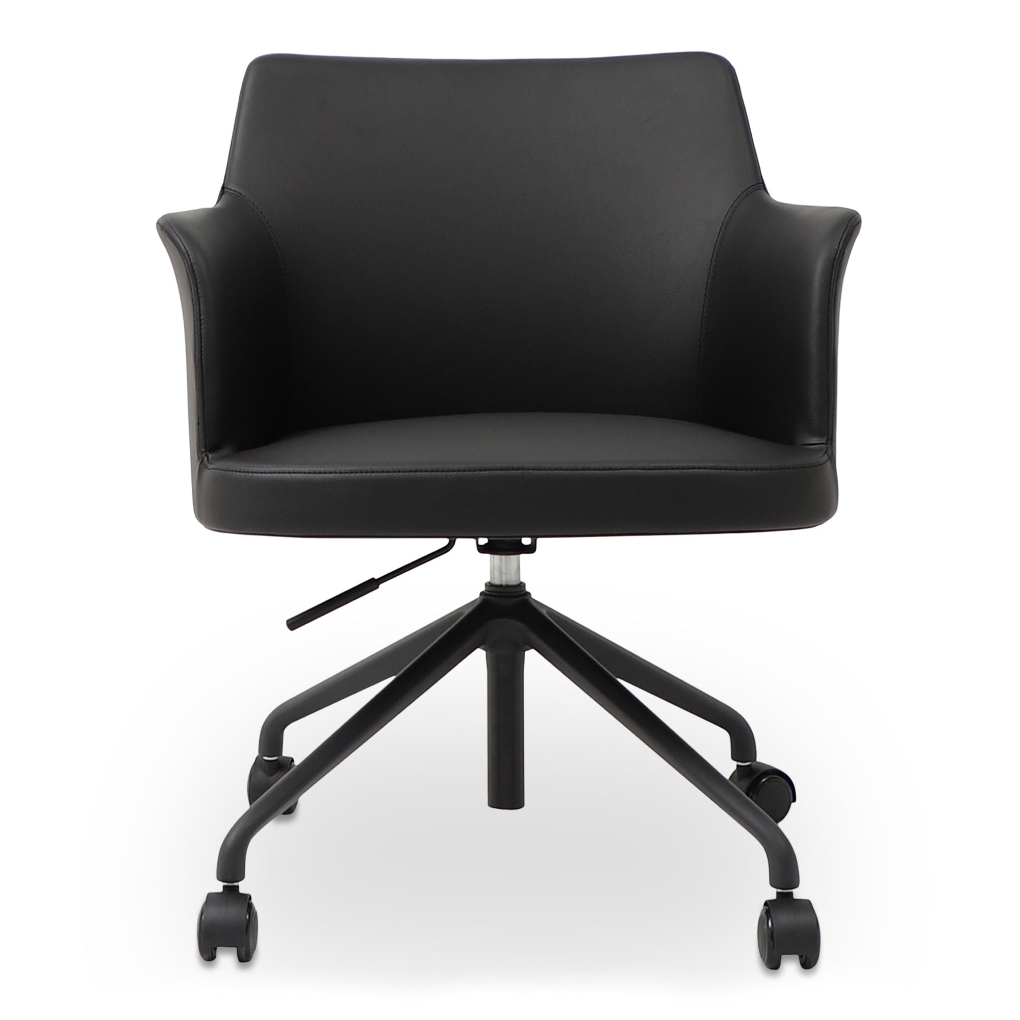 Morris – PVC Office Chair – Black