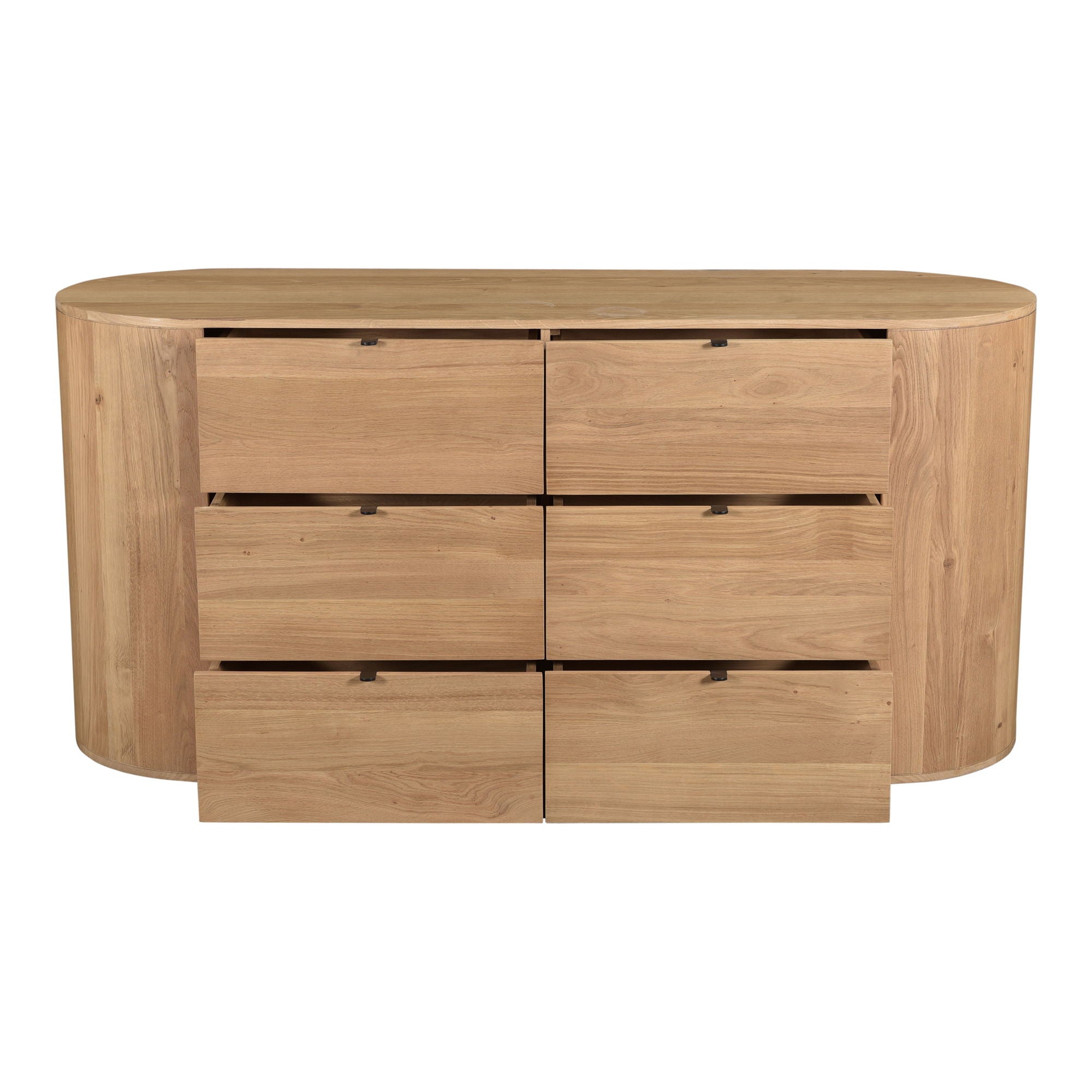 Theo - 6 Drawer Dresser - Light Brown - Image 2