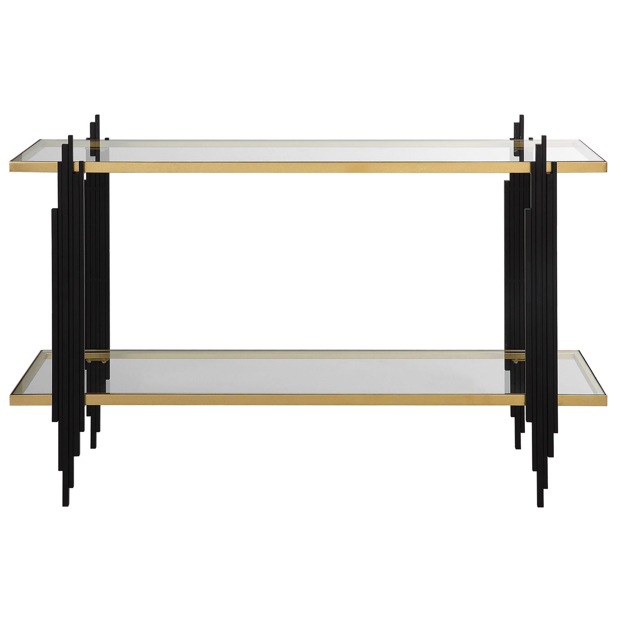 Empire – Cityscape Console Table – Gold