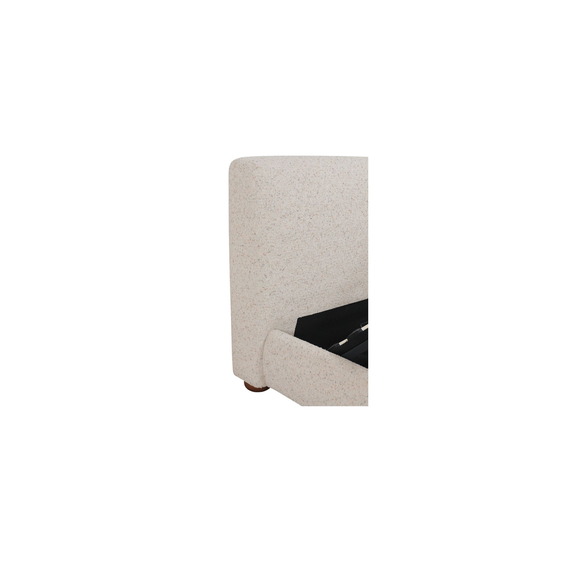 Beau - Queen Storage Bed - Speckled Light Gray - Image 3