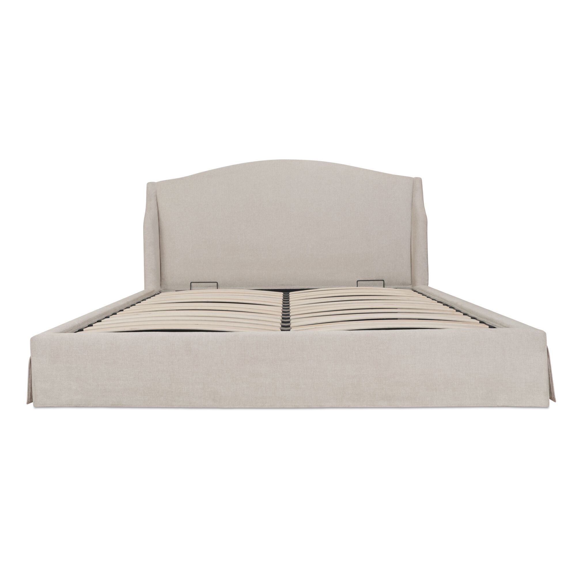Weston - King Storage Bed - Cream - Image 3