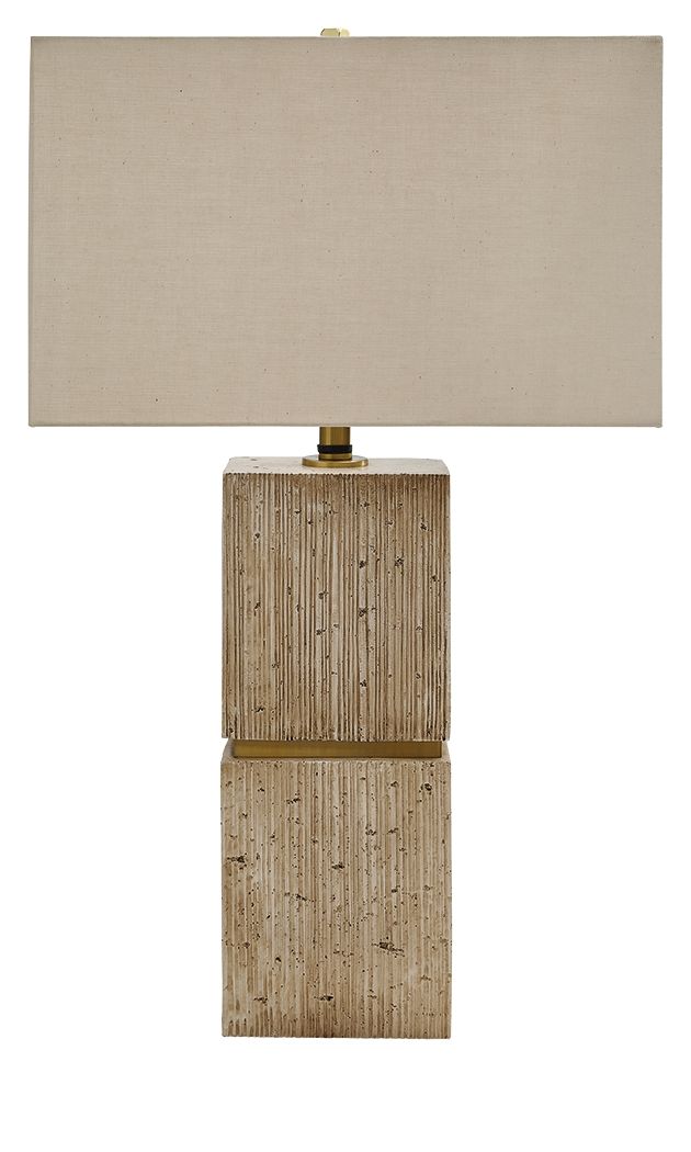 Laddner – Poly Table Lamp – Beige