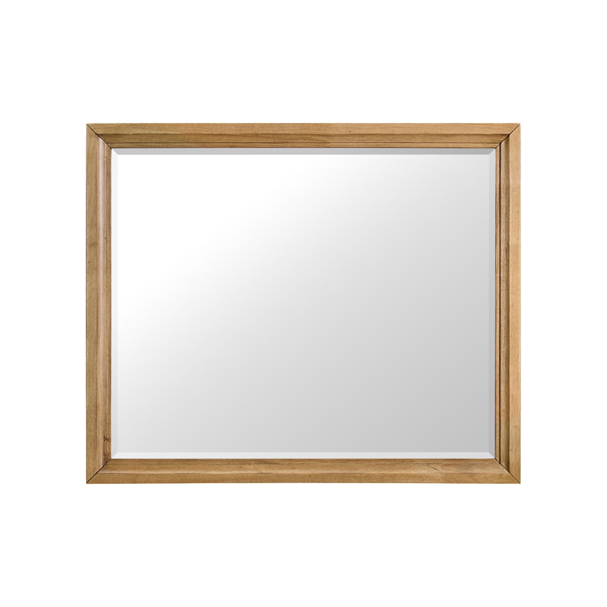 Newport - Mirror - Natural Oak - Image 2