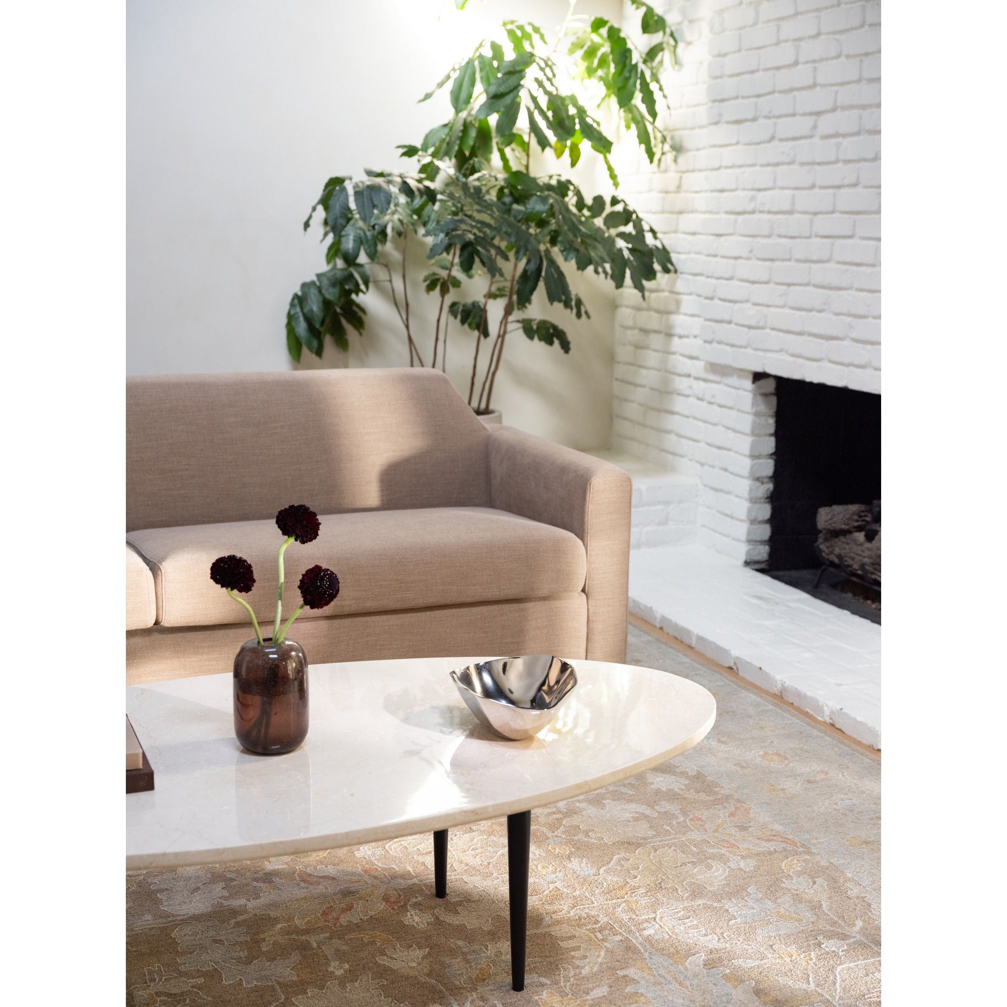 Winona - Coffee Table - Botticino Beige - Image 3