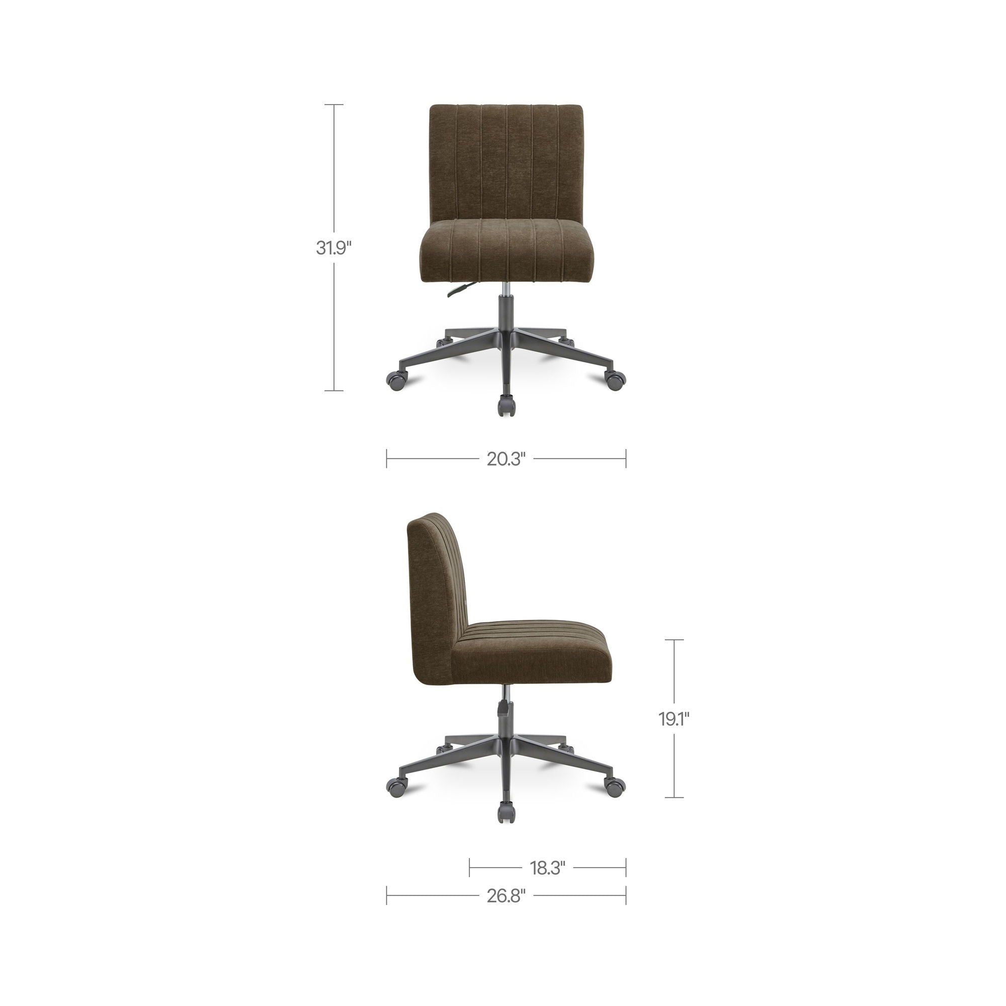 Sally - Office Chair - Cedar Green - Image 3