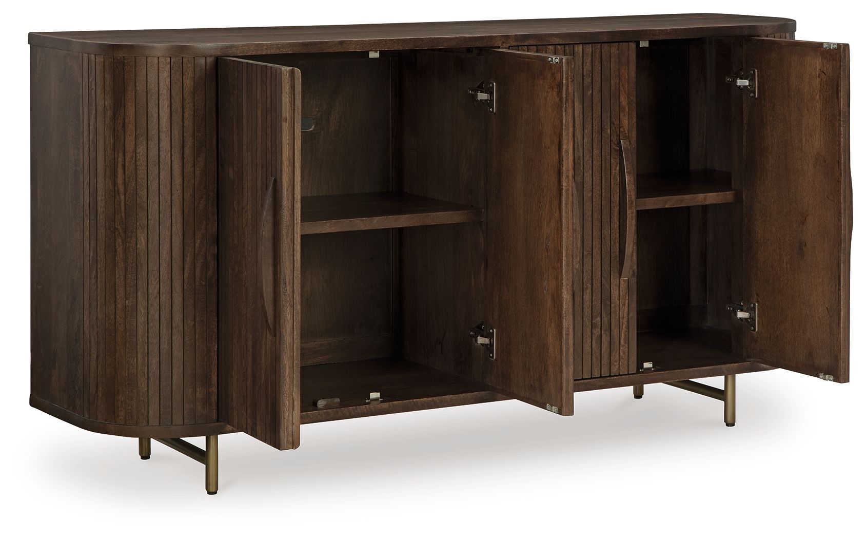 Amickly - Accent Cabinet - Dark Brown - Image 3