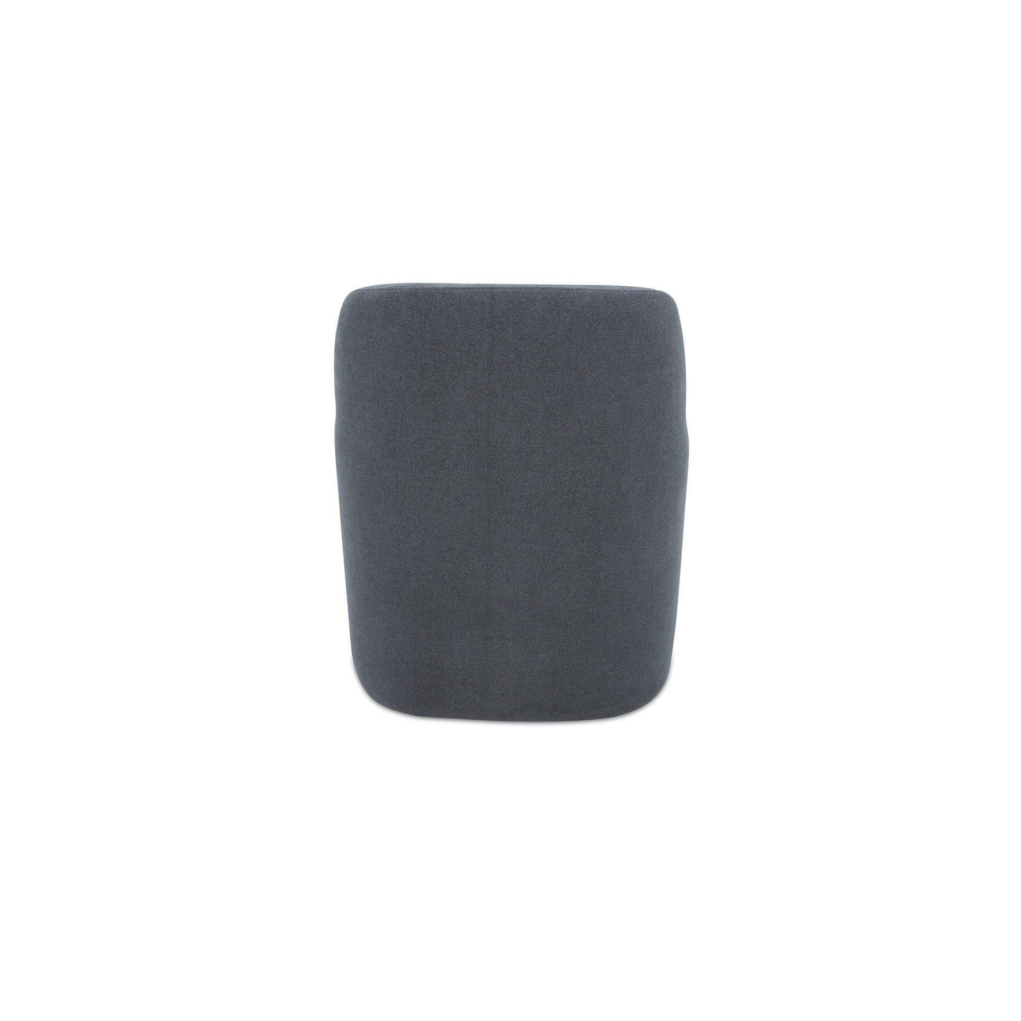 Maisie - Rolling Dining Chair - Slate Blue - Image 3