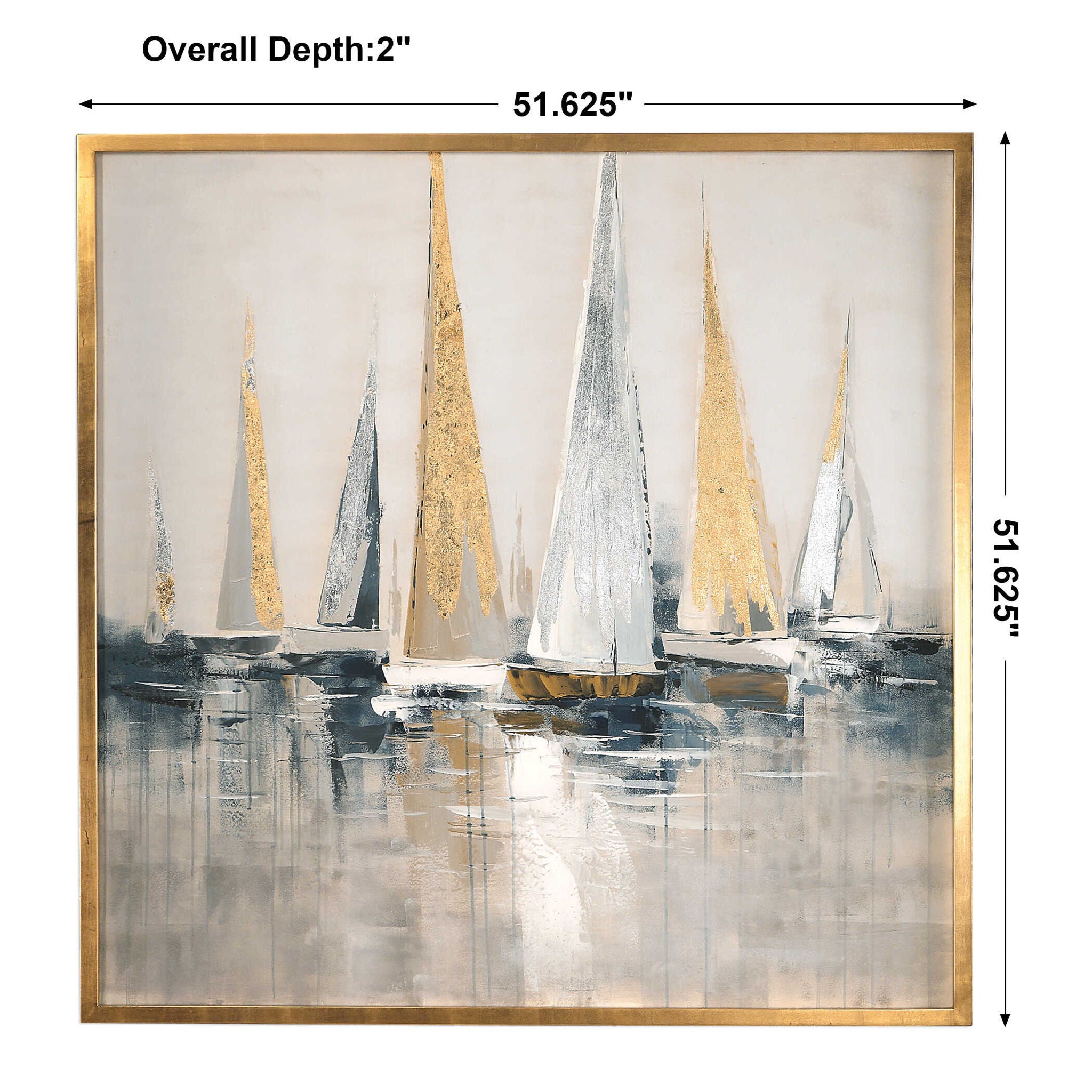 Regatta - Nautical Art - Blue - Image 3
