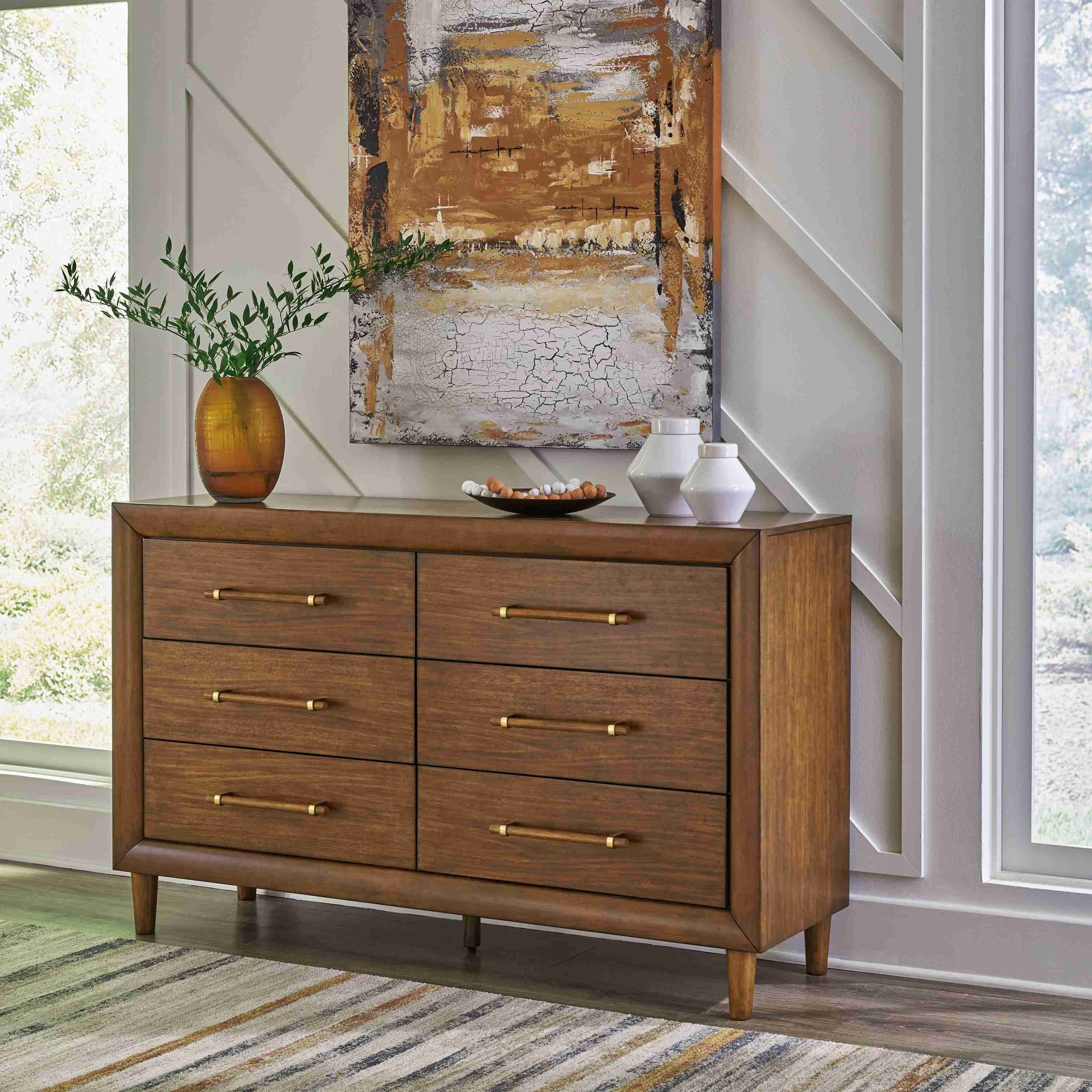 Lyncott - Dresser - Brown - Image 3