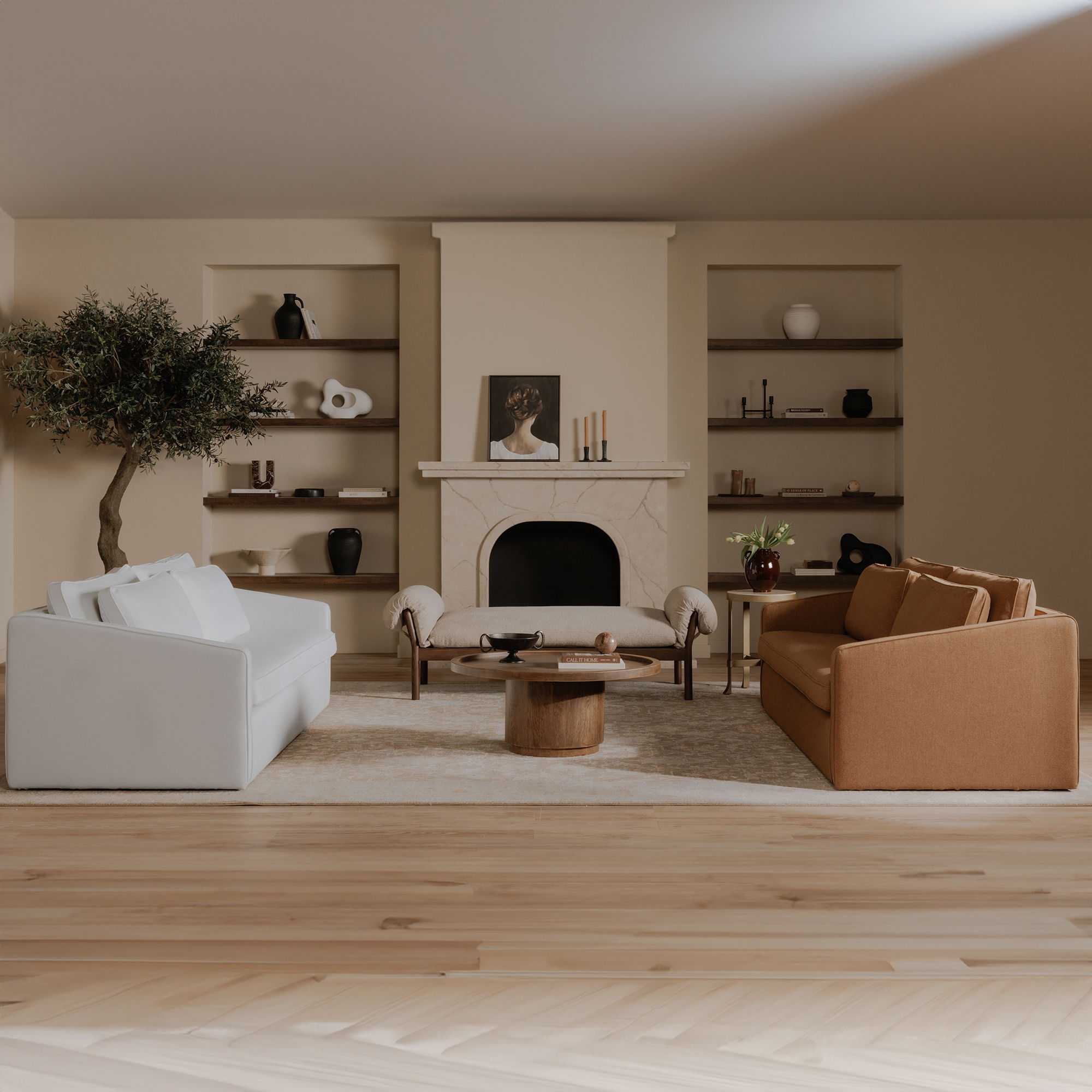 Cohen - Coffee Table - Brown - Image 3