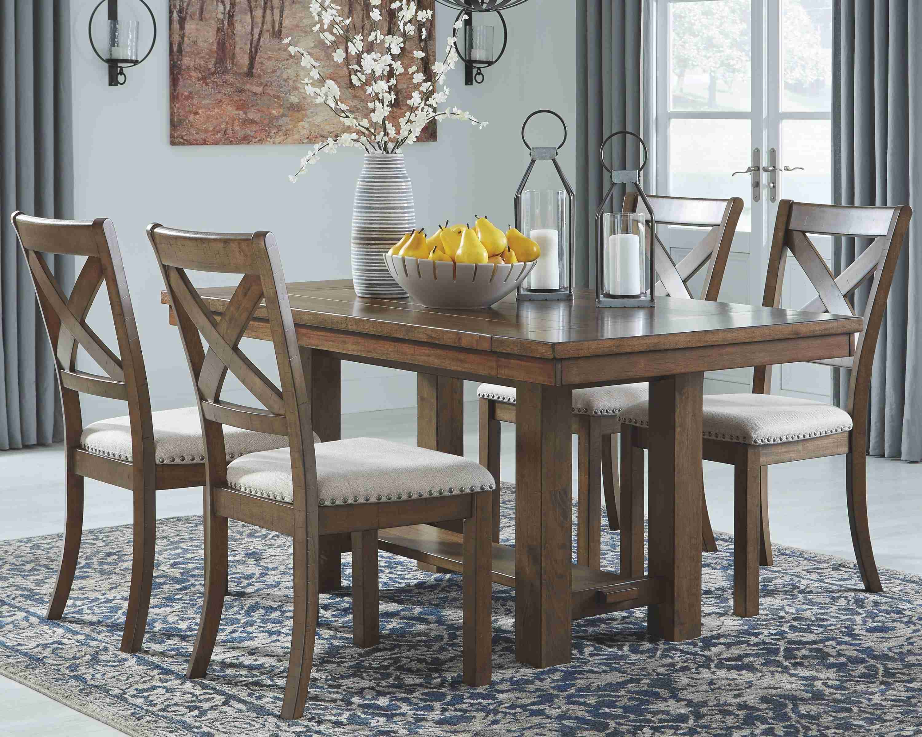 Moriville - Rectangular Dining Room Extension Table - Grayish Brown - Image 3