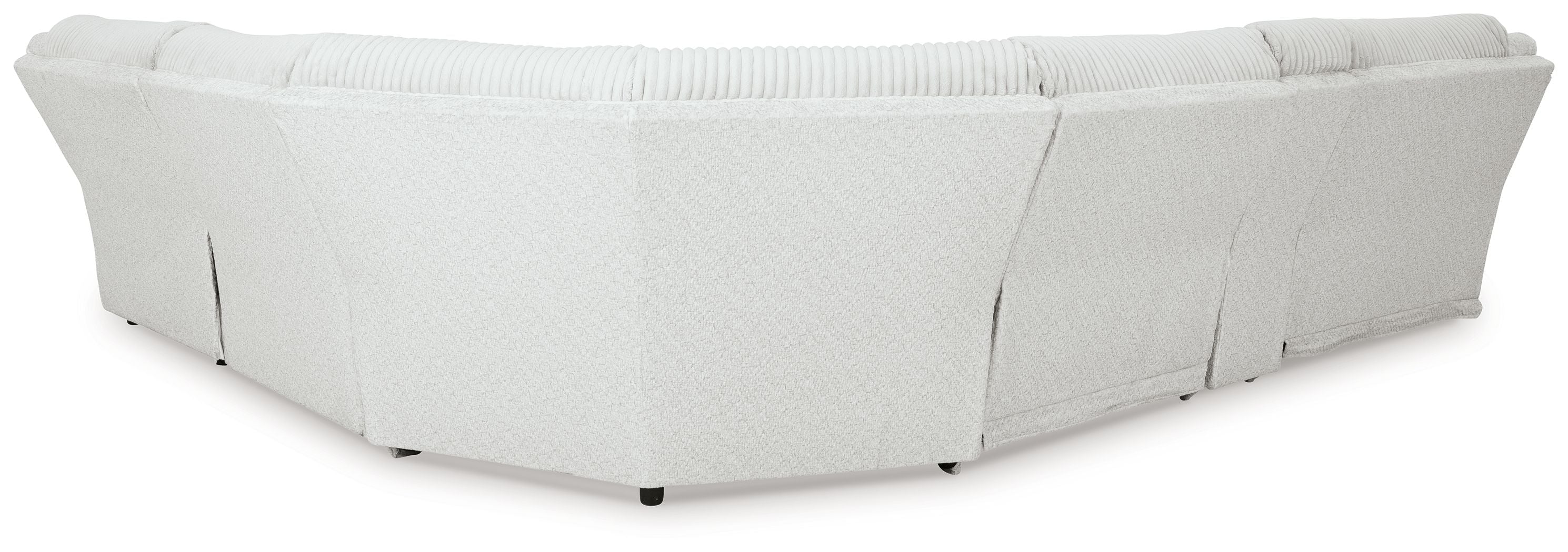 Top Tier - 6-Piece Reclining Sectional With Raf Chaise - Fabric - Alloy - Image 2