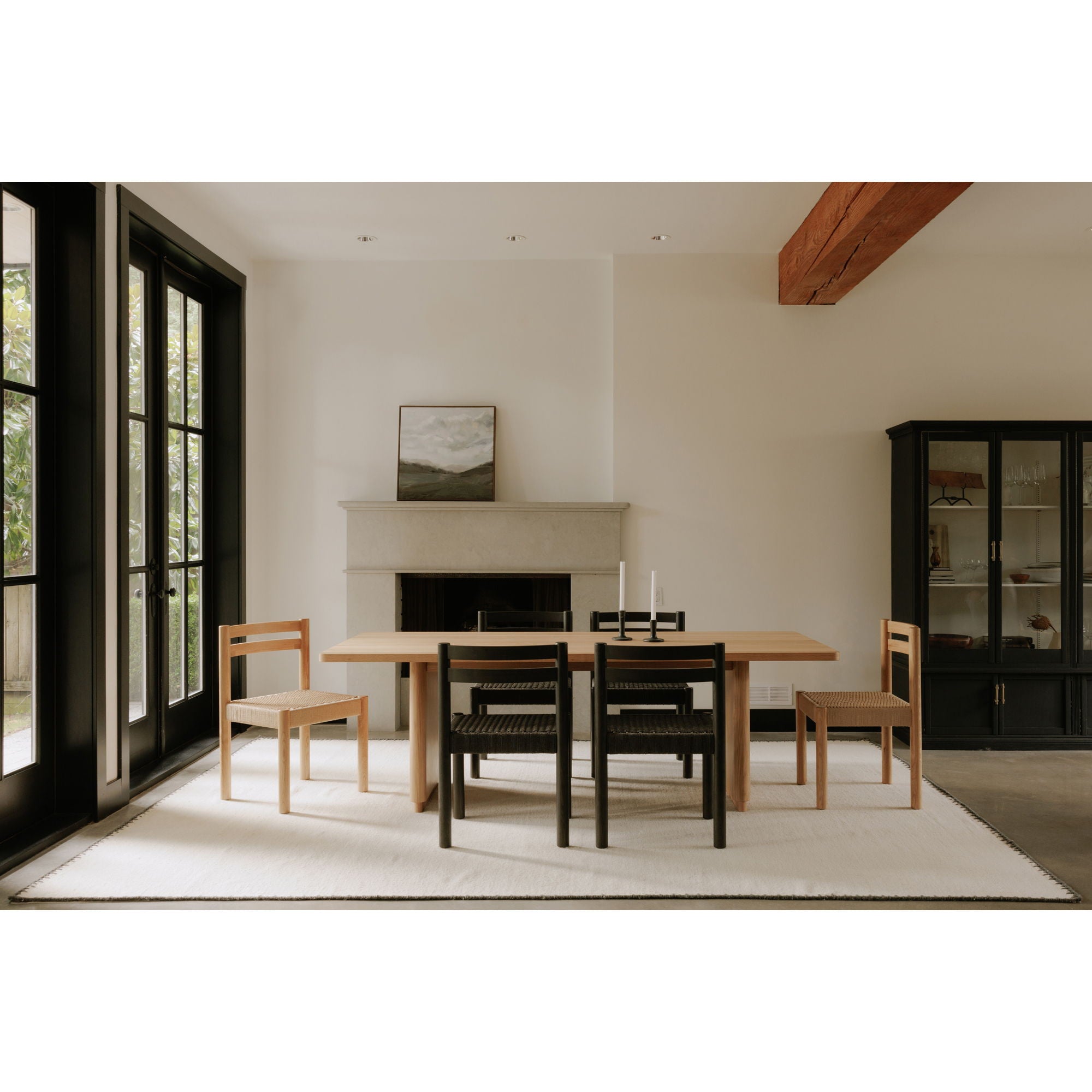 Round Off - Small Oak Dining Table - Light Brown - Image 2