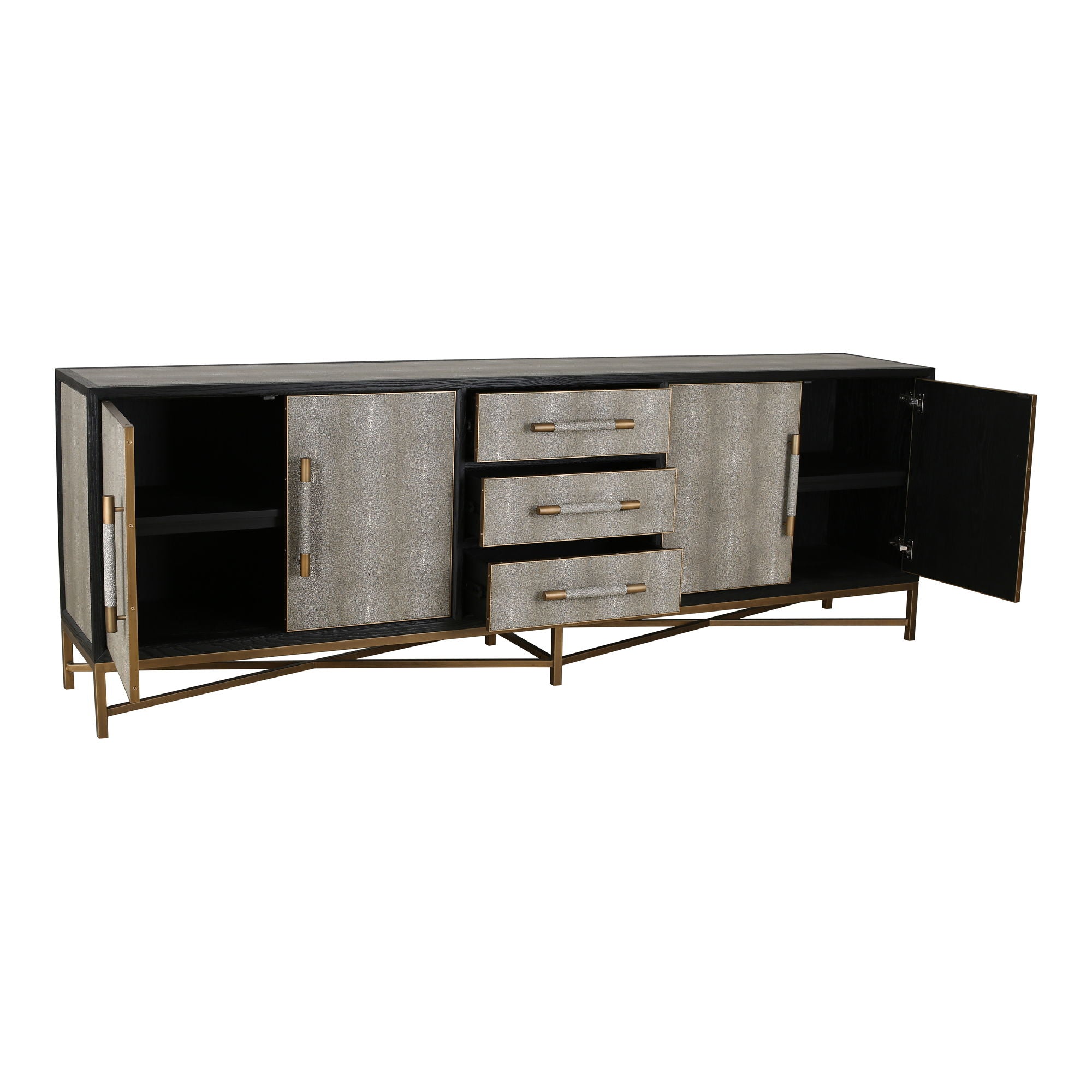 Mako - Large Sideboard - Dark Gray - Image 3