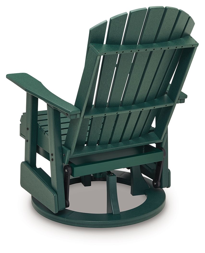Shell Beach - Swivel Glider Chair - Green - Image 3