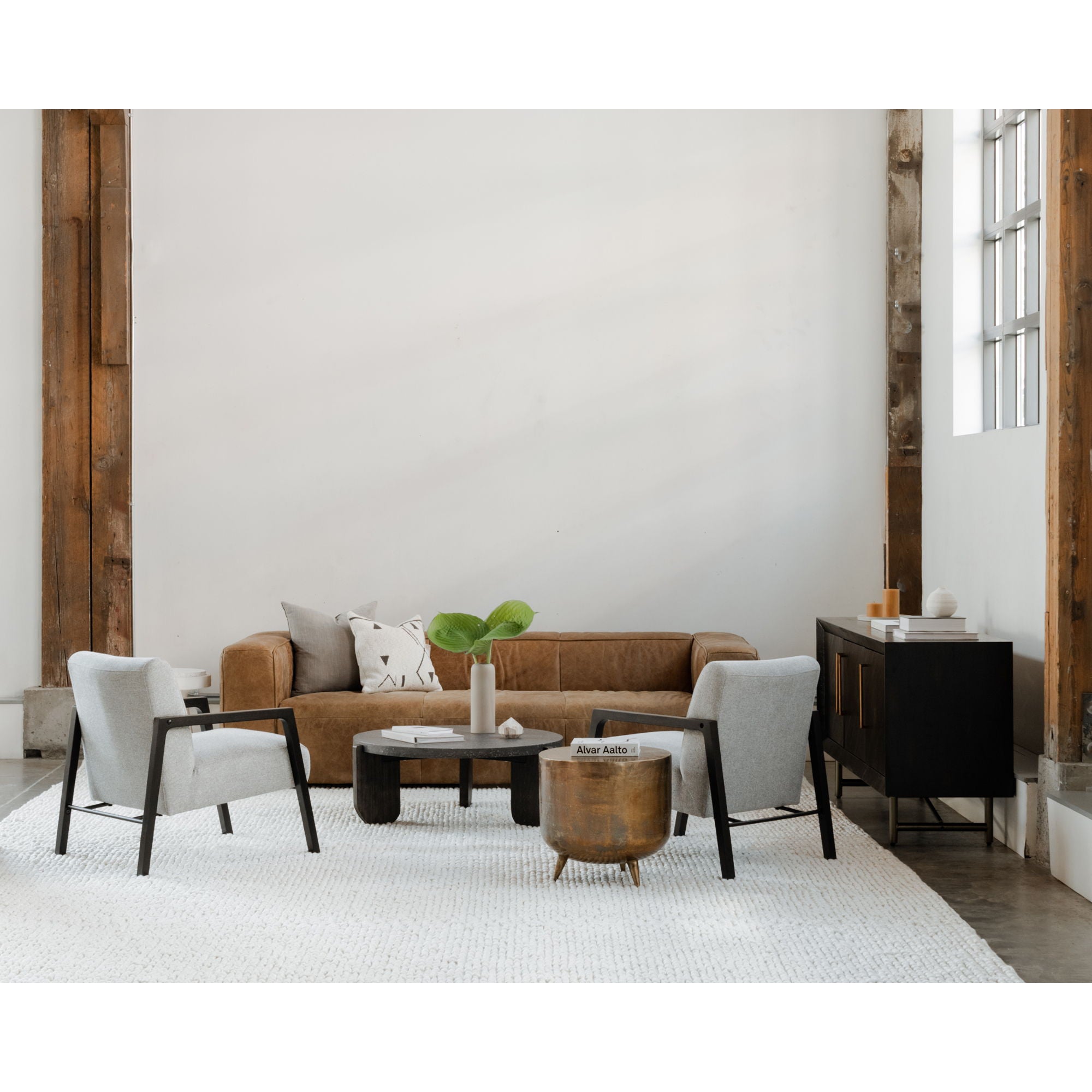 Kettel - Accent Table - Brass - Image 3
