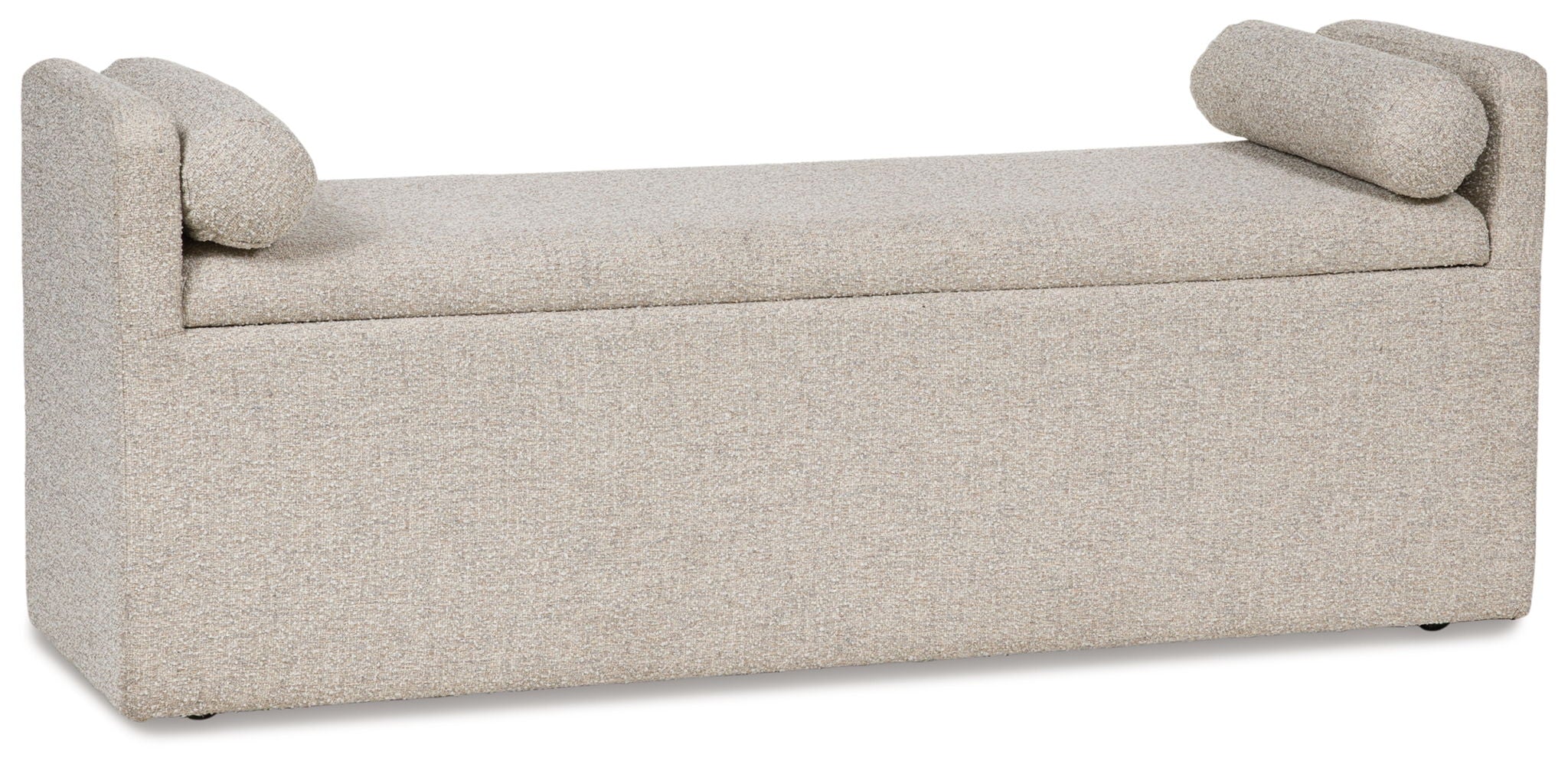 Galliden – Large Upholstered Dining Room Bench – Beige