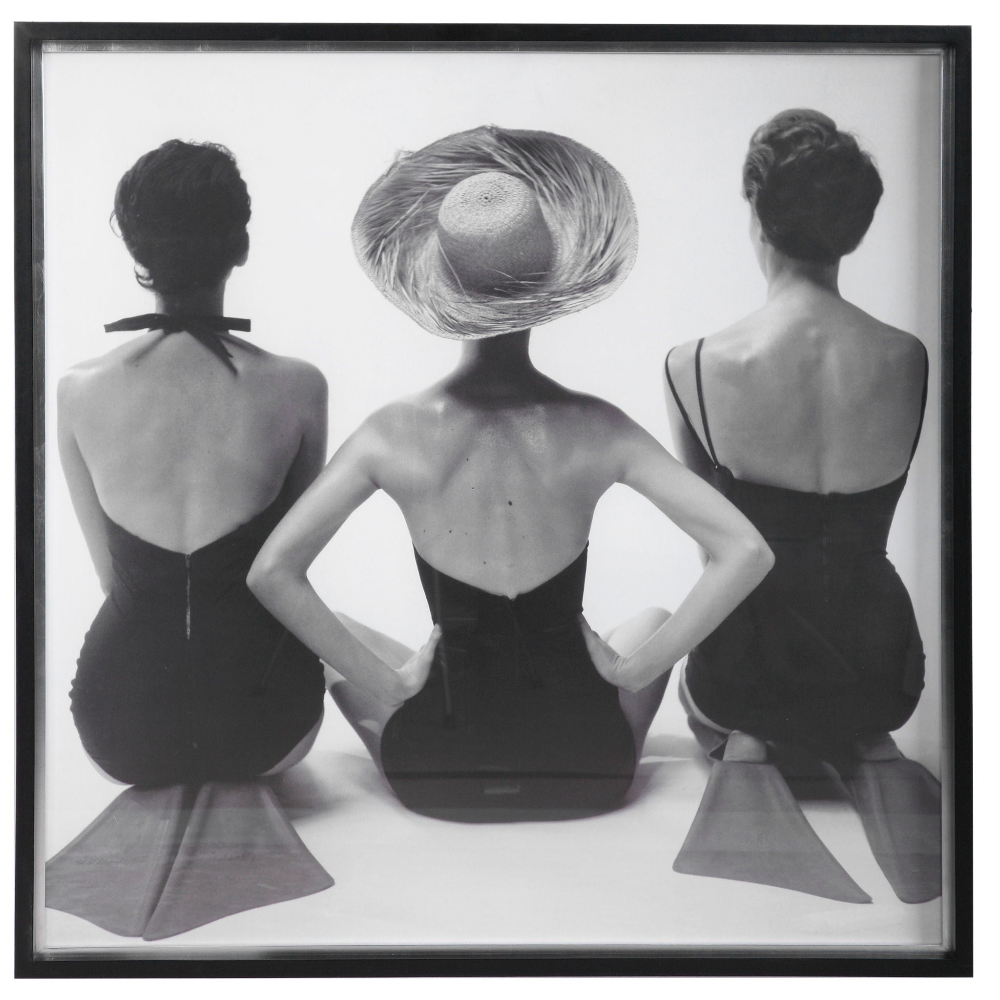 Ladies' Swimwear, 1959 - Fashion Print - Black - Image 1