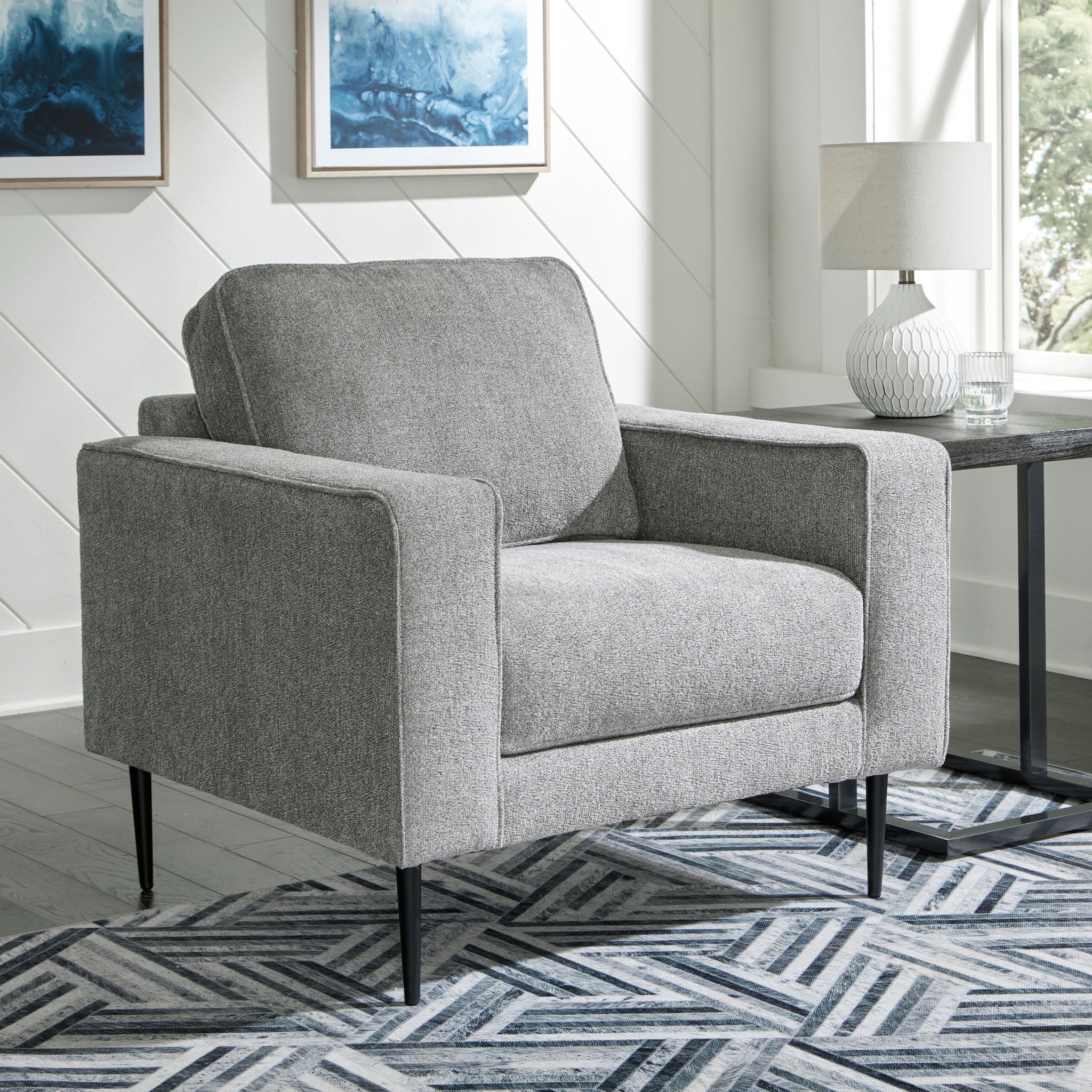 Hazela - Chair, Ottoman - Image 3