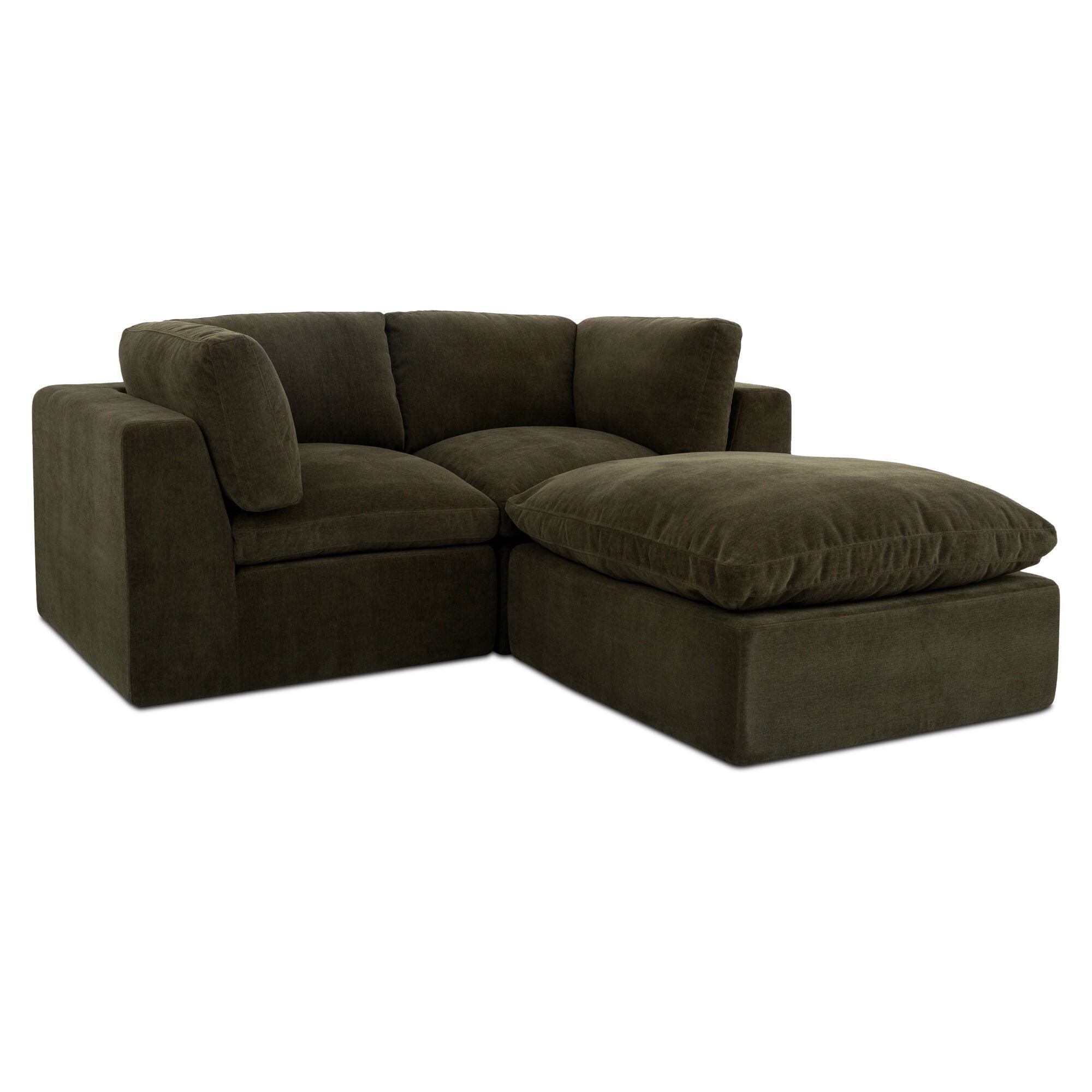 Cates - Nook Modular Sectional - Dark Green - Image 2