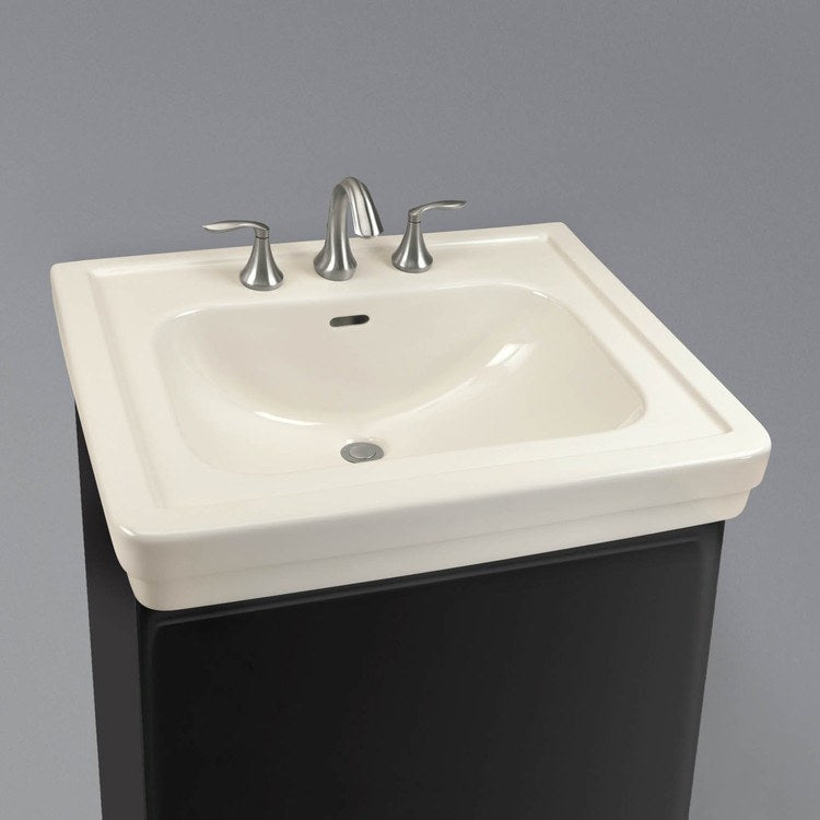 Promenade 27-1/2" Pedestal Sink Top Only with Three Holes - Image 2