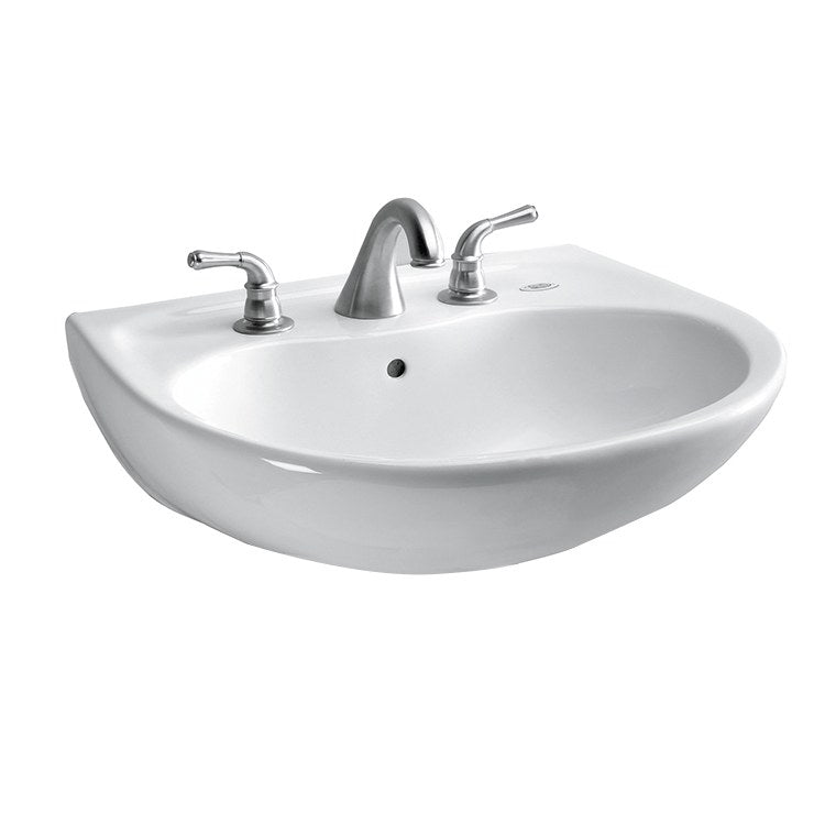 Supreme 22-7/8″ Pedestal Sink Top Only with Three Holes