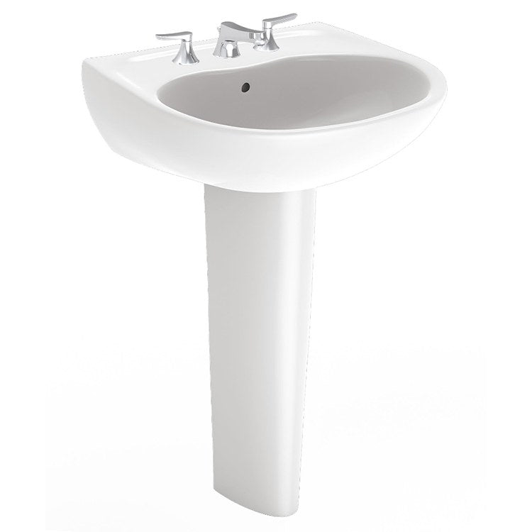 Supreme 22-7/8" Pedestal Sink with One Hole - Image 1